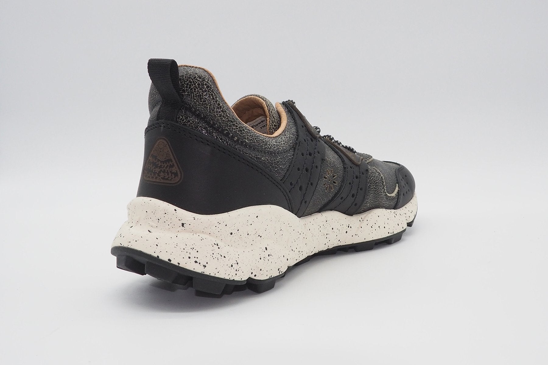 Herren Sneaker mit trendigem Style in used Look - Nachhaltig Herren Sneakers Leder Flower Mountain