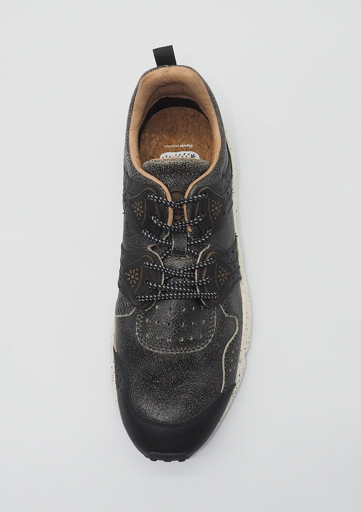 Herren Sneaker mit trendigem Style in used Look - Nachhaltig Herren Sneakers Leder Flower Mountain