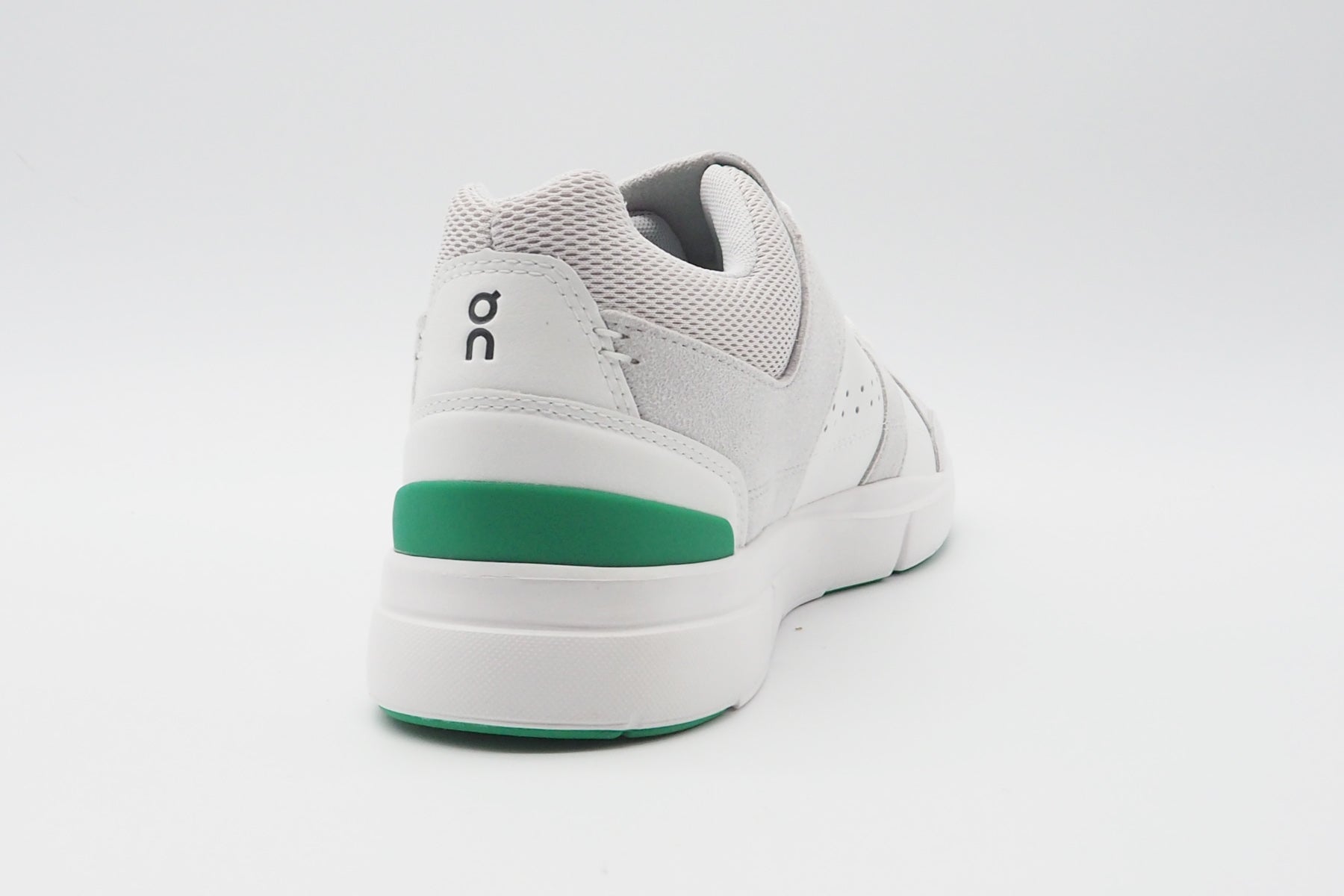 Herren Sneaker "The Roger Clubhouse" aus Leder & Veloursleder in Weiß, Grau & Grün Herren Sneaker On