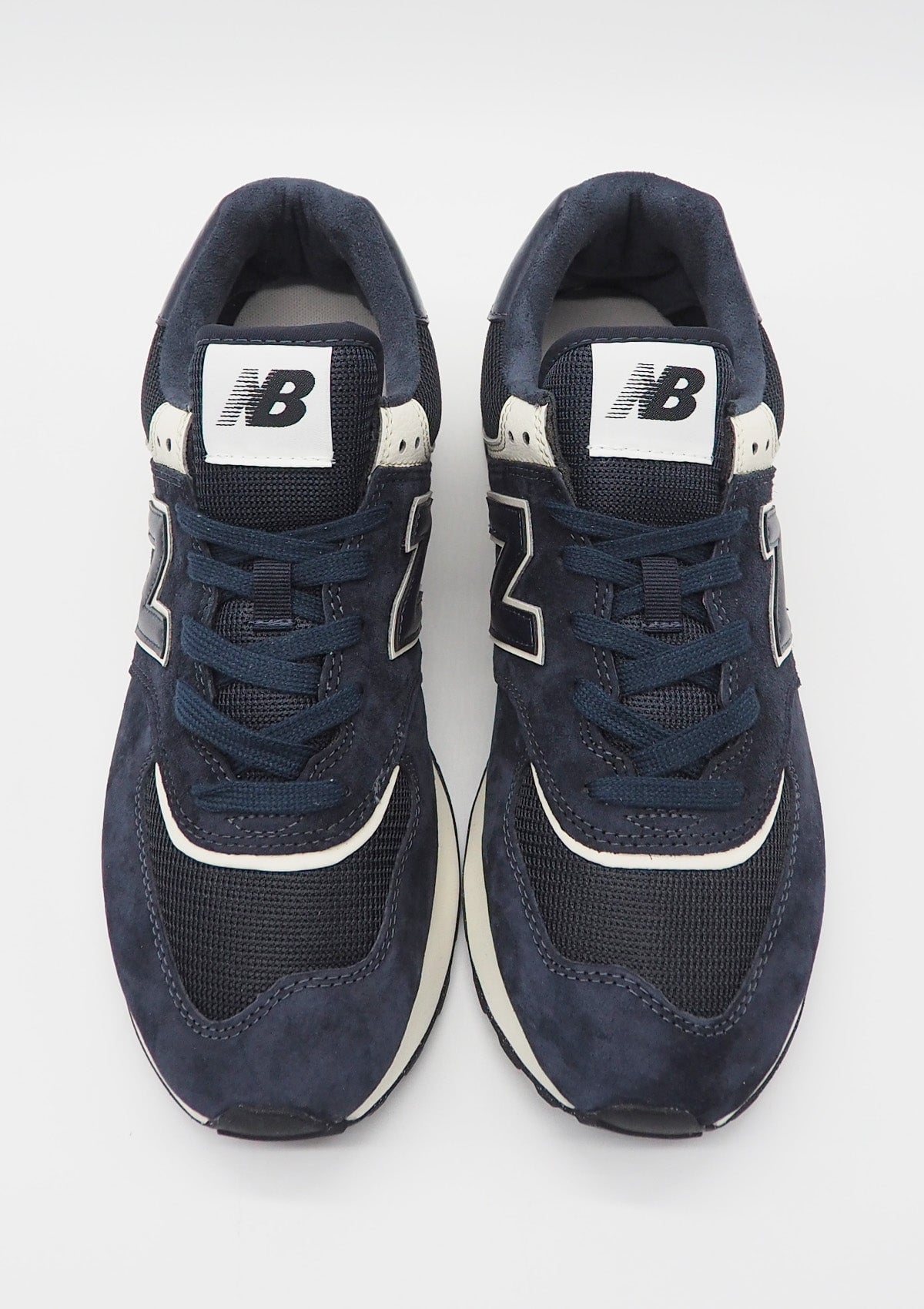 Herren Sneaker U574LGBN aus Veloursleder & Mesh in Navy Herren Sneaker New Balance
