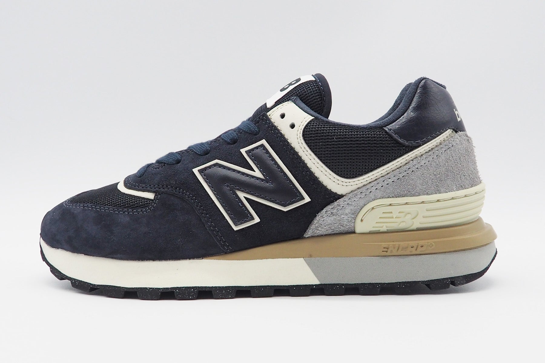 Herren Sneaker U574LGBN aus Veloursleder & Mesh in Navy Herren Sneaker New Balance