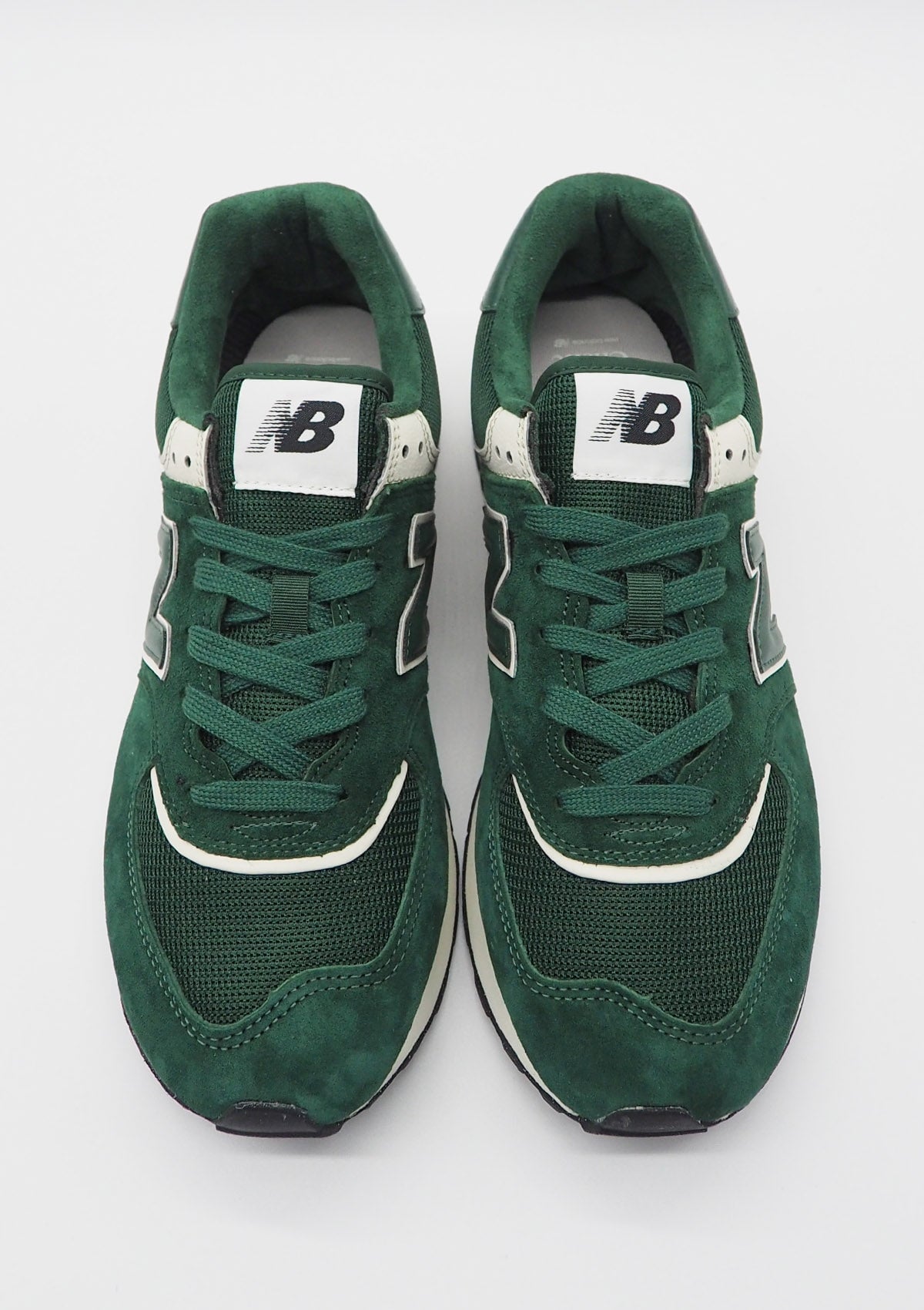 Herren Sneaker U574LGNW aus Veloursleder & Mesh in Grün Herren Sneaker New Balance