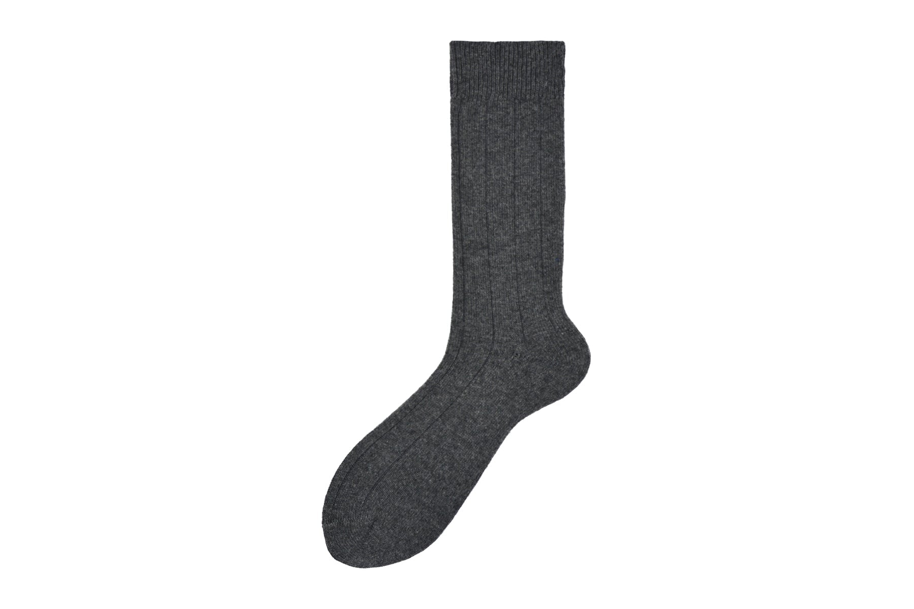 Herren Socken aus Merino Wolle in Grau - Duvet Herren Socken Alto Milano