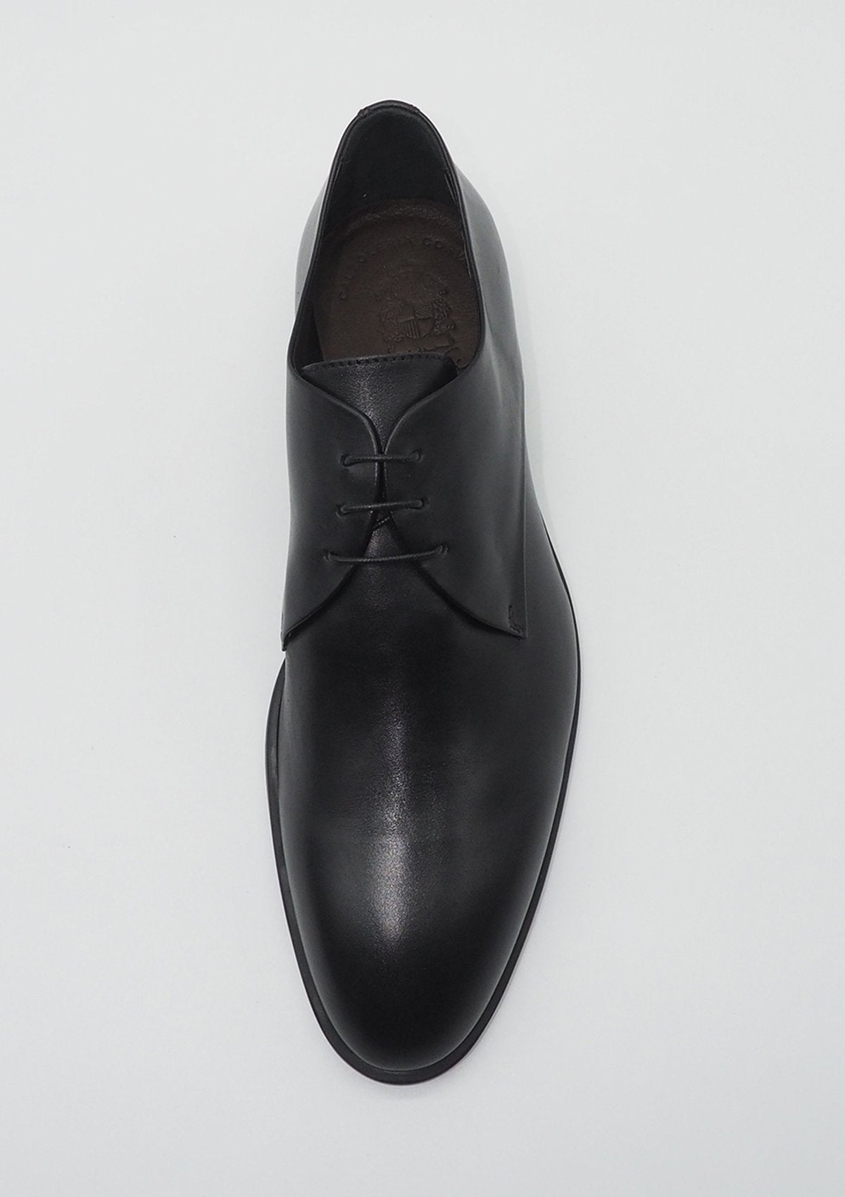 Herrenschnürschuh in klassischem Schwarz - weiche Sohle Herren Klassik modern Corvari