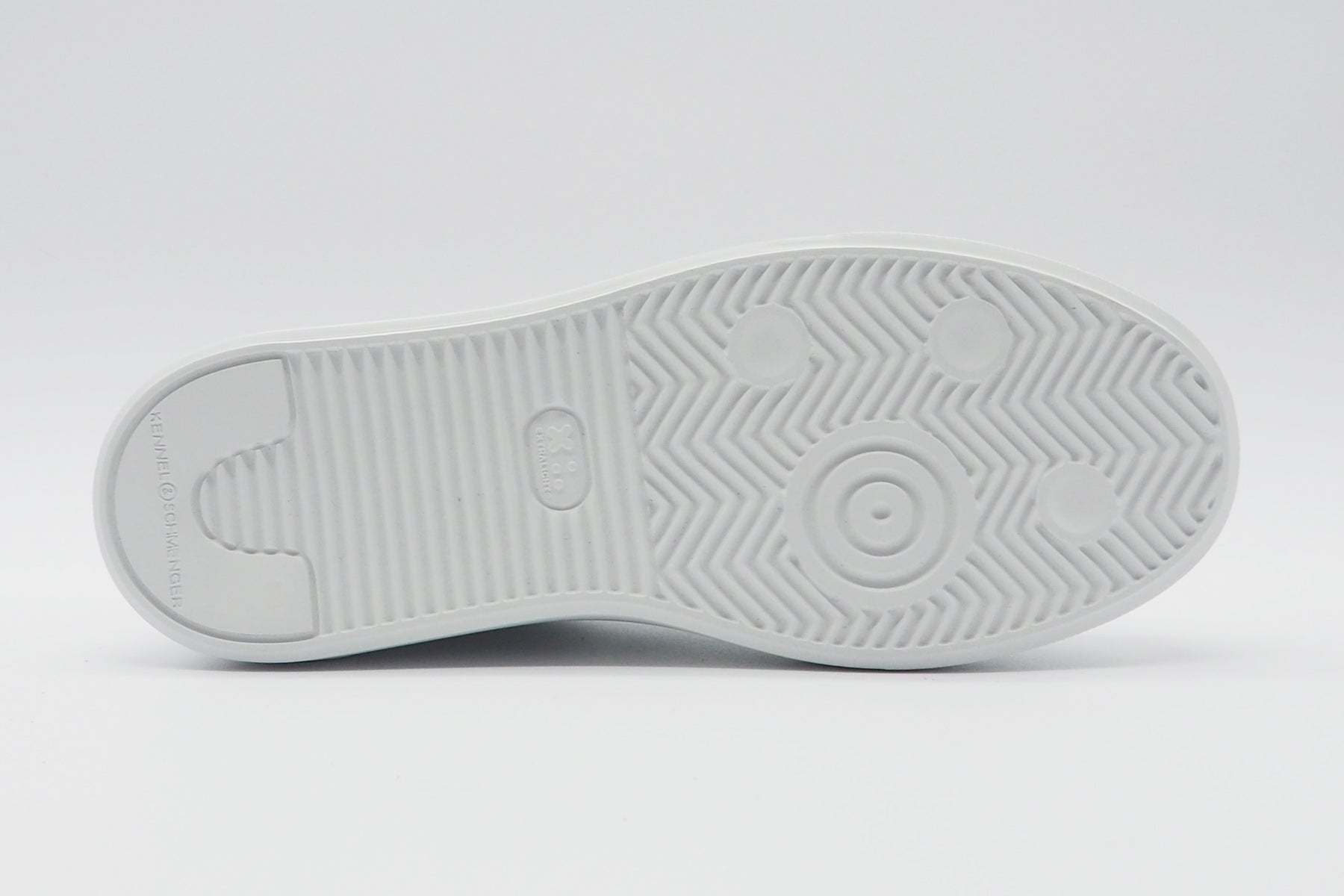 Lässiger Damen Sneaker aus Glattleder in Weiß Damen Sneaker Kennel & Schmenger