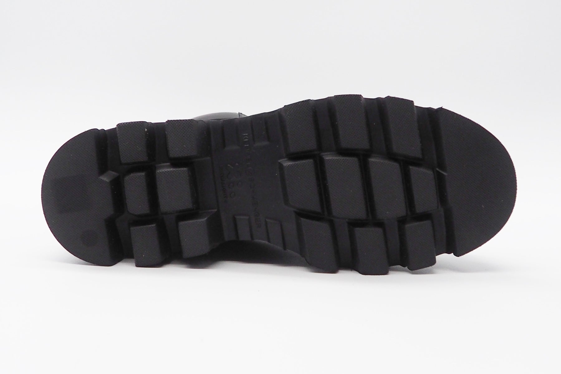 Lässiger Schnürboots aus Leder in Schwarz mit modernen Puffer-Details - Absatz 4cm Damen Schnürboots Kennel & Schmenger
