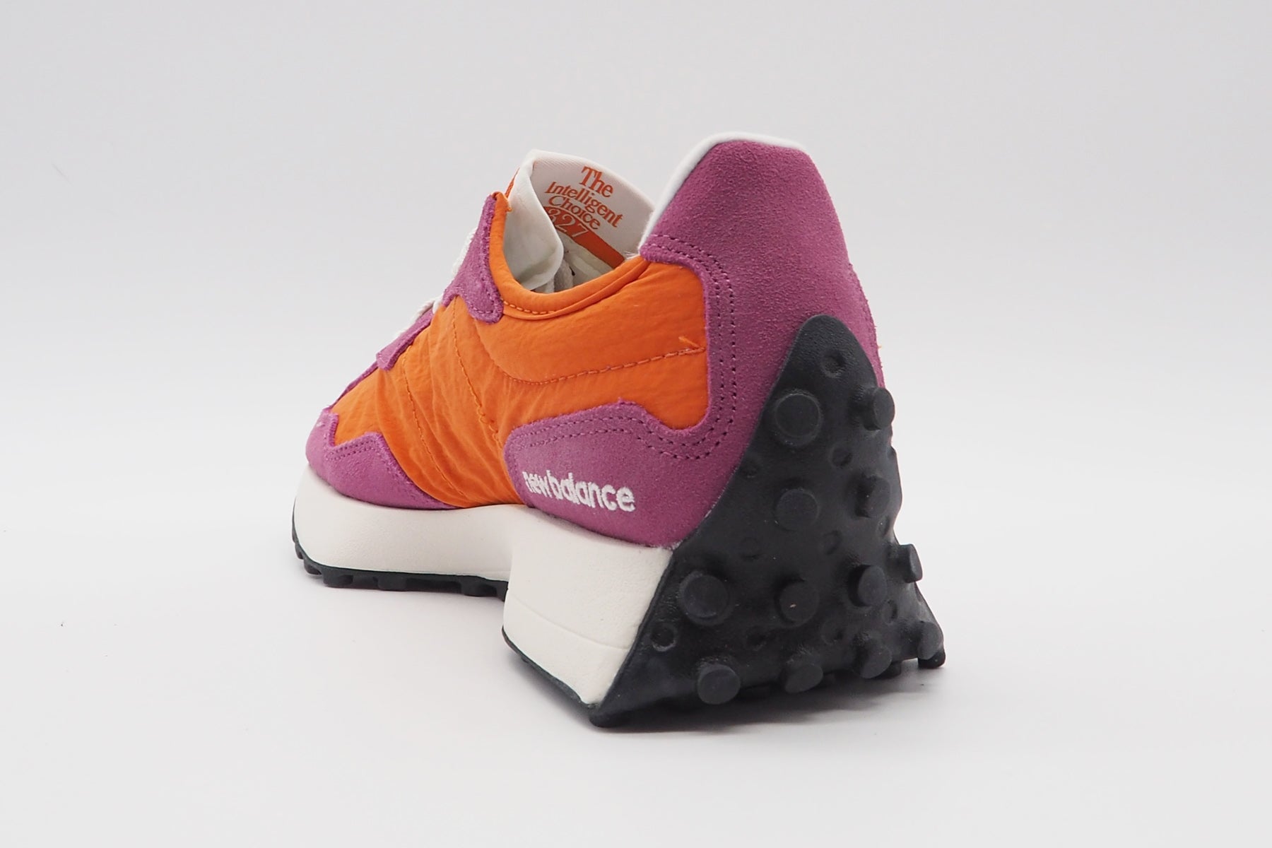 Moderner Damen Sneaker "WS327UP" aus Mesh & Veloursleder in Orange & Lila Damen Sneaker New Balance