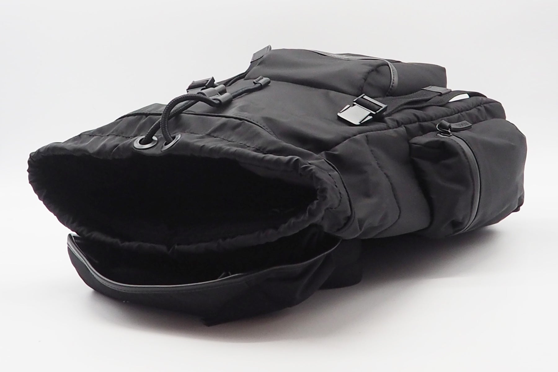 Rucksack aus Nylon in Schwarz Taschen Rucksack Premiata