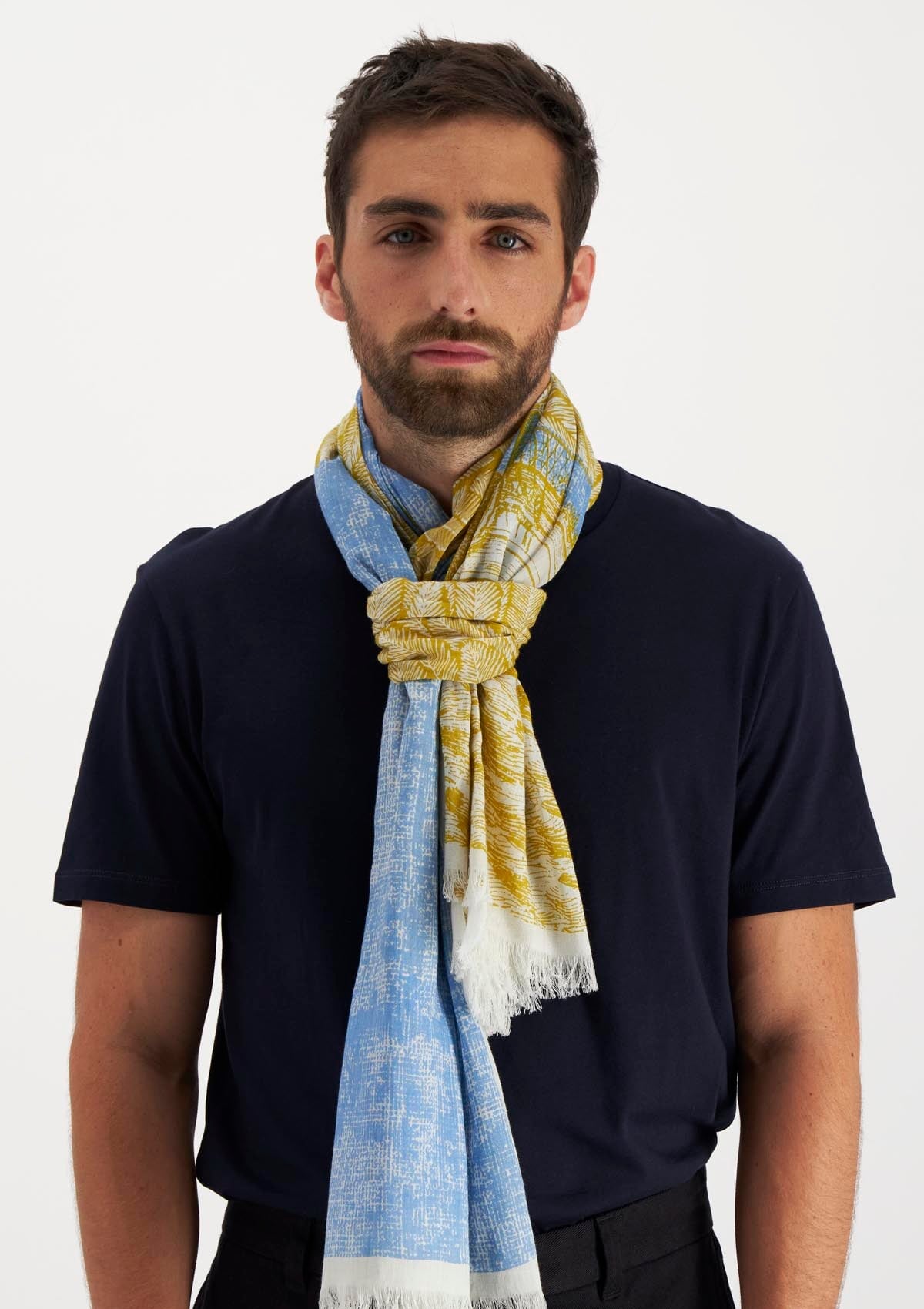 Schal aus Baumwolle in Gelb - Philomene Accessoires Tücher & Schals Inoui E.