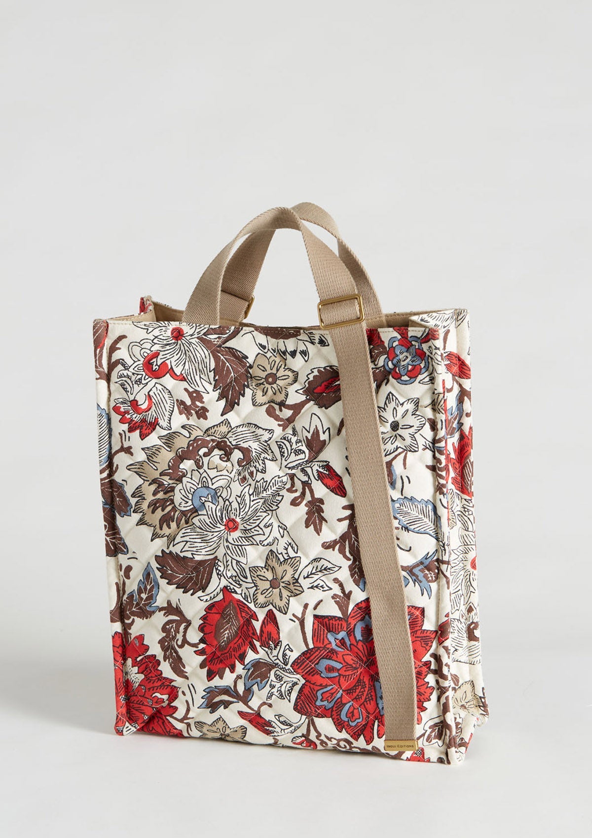 Schultertasche aus Baumwolle in Rot Taschen Crossbody & Schultertaschen Inoui E.