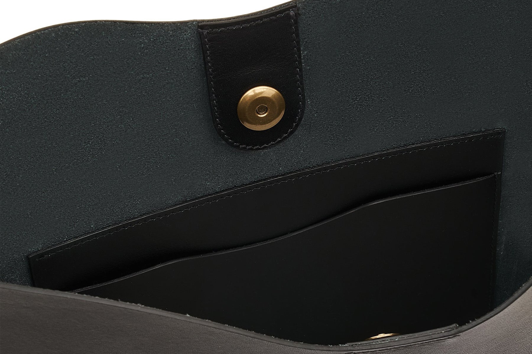 Schultertasche aus Leder in Schwarz Taschen Crossbody & Schultertaschen Il Bisonte