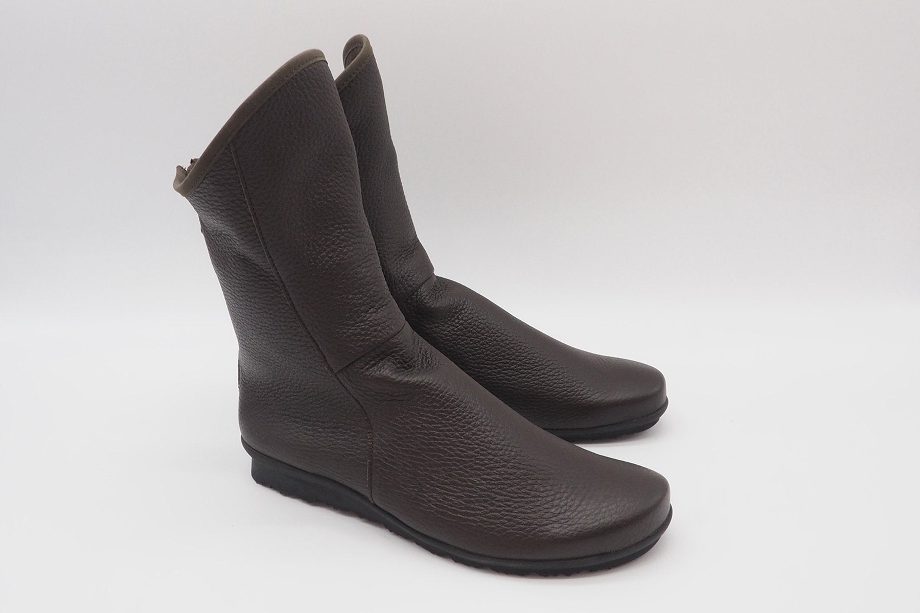 Supersofter Damen Bootie in Hirschleder Braun Damen Boots Arche