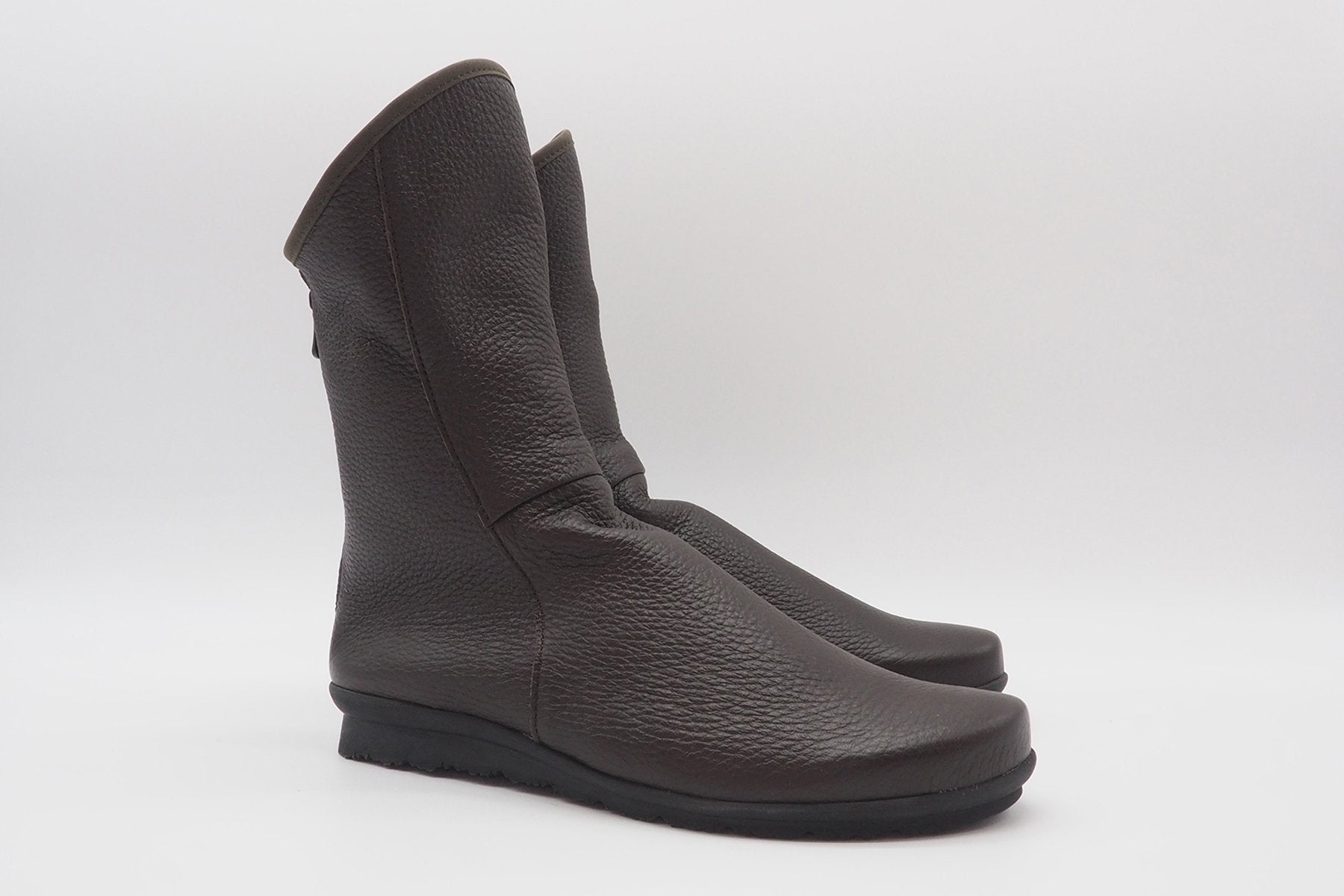 Supersofter Damen Bootie in Hirschleder Braun Damen Boots Arche