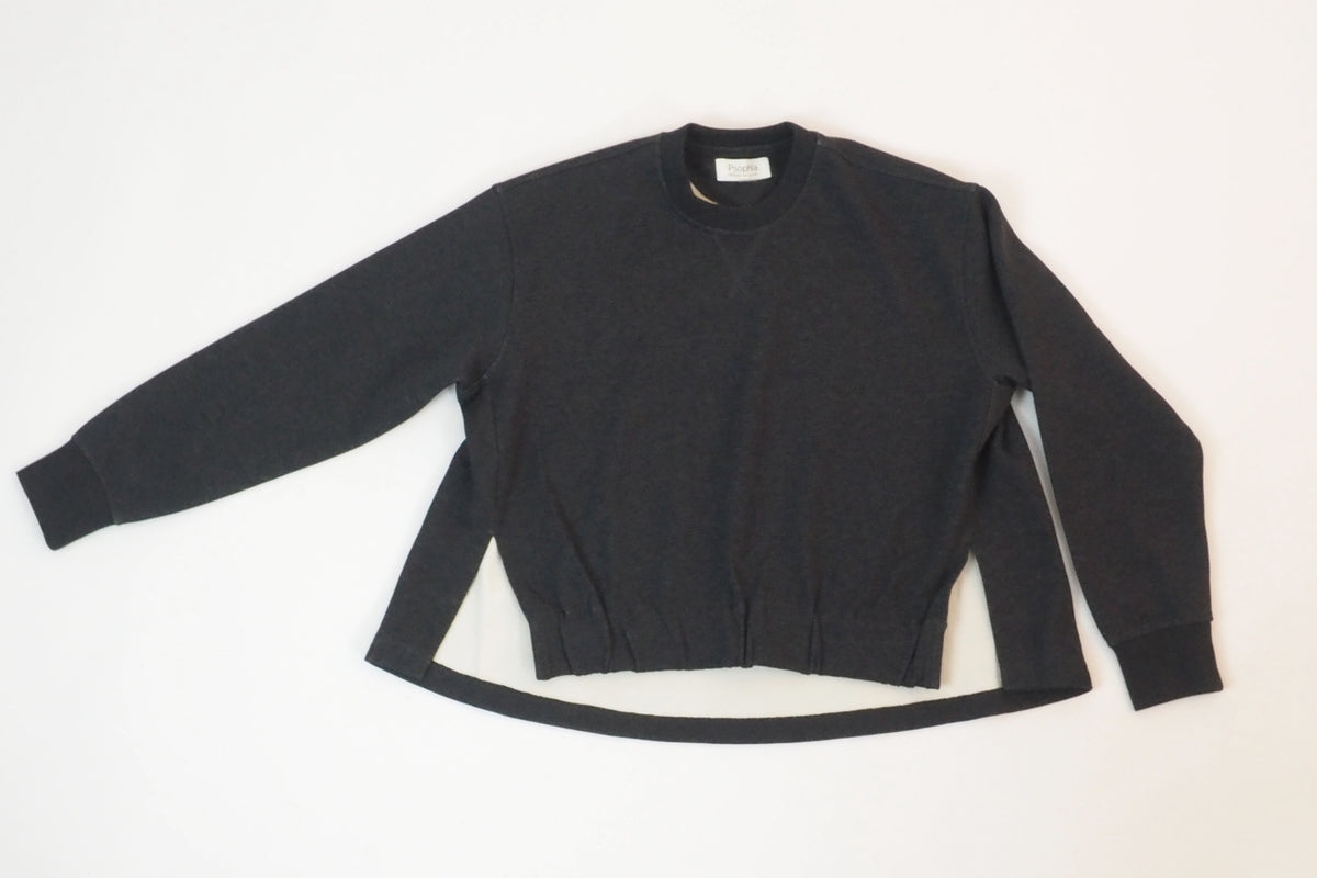 Modischer Damen Pullover aus Baumwollmix in Grau