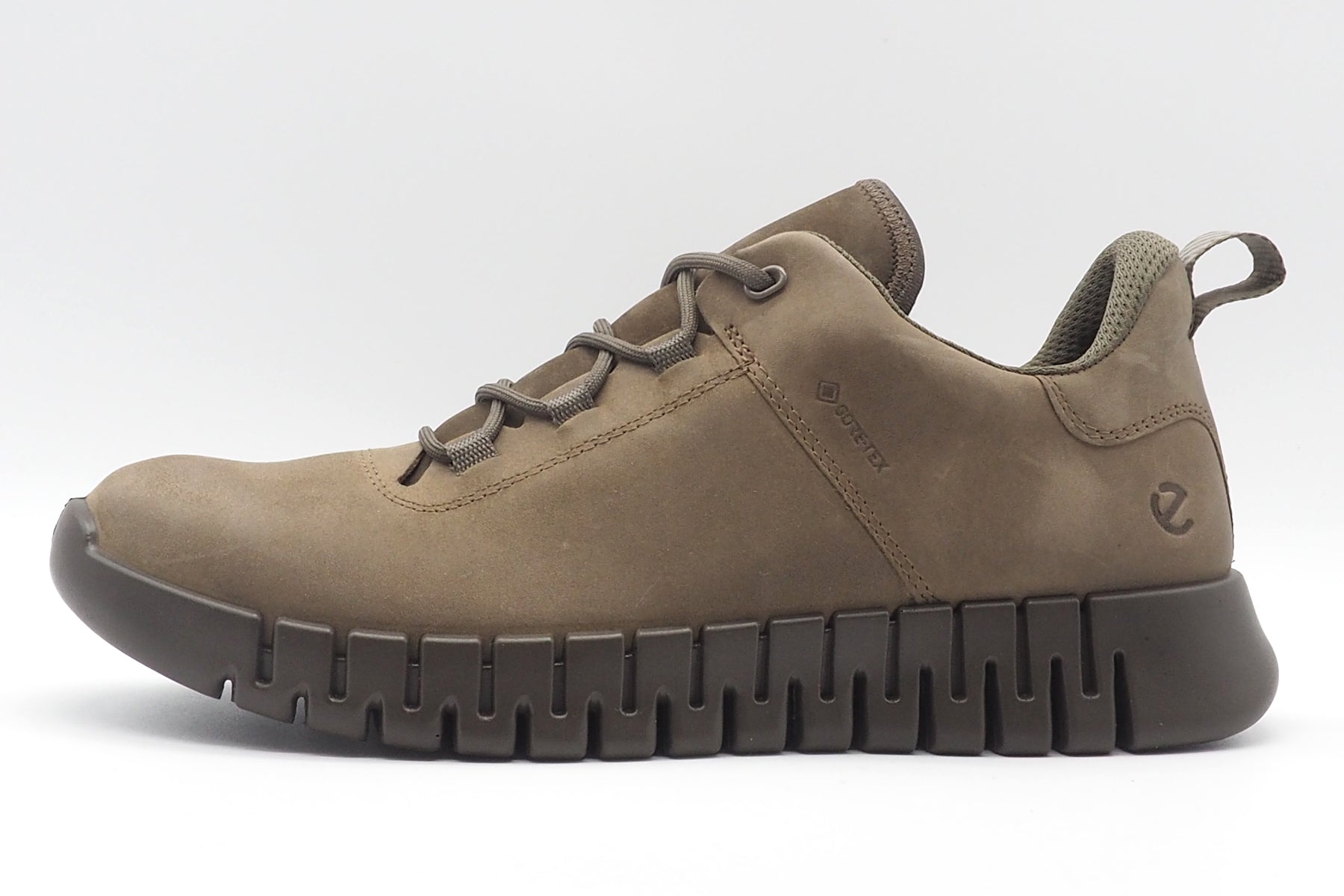 Herren Sneaker aus Leder in Taupe - Gruuv