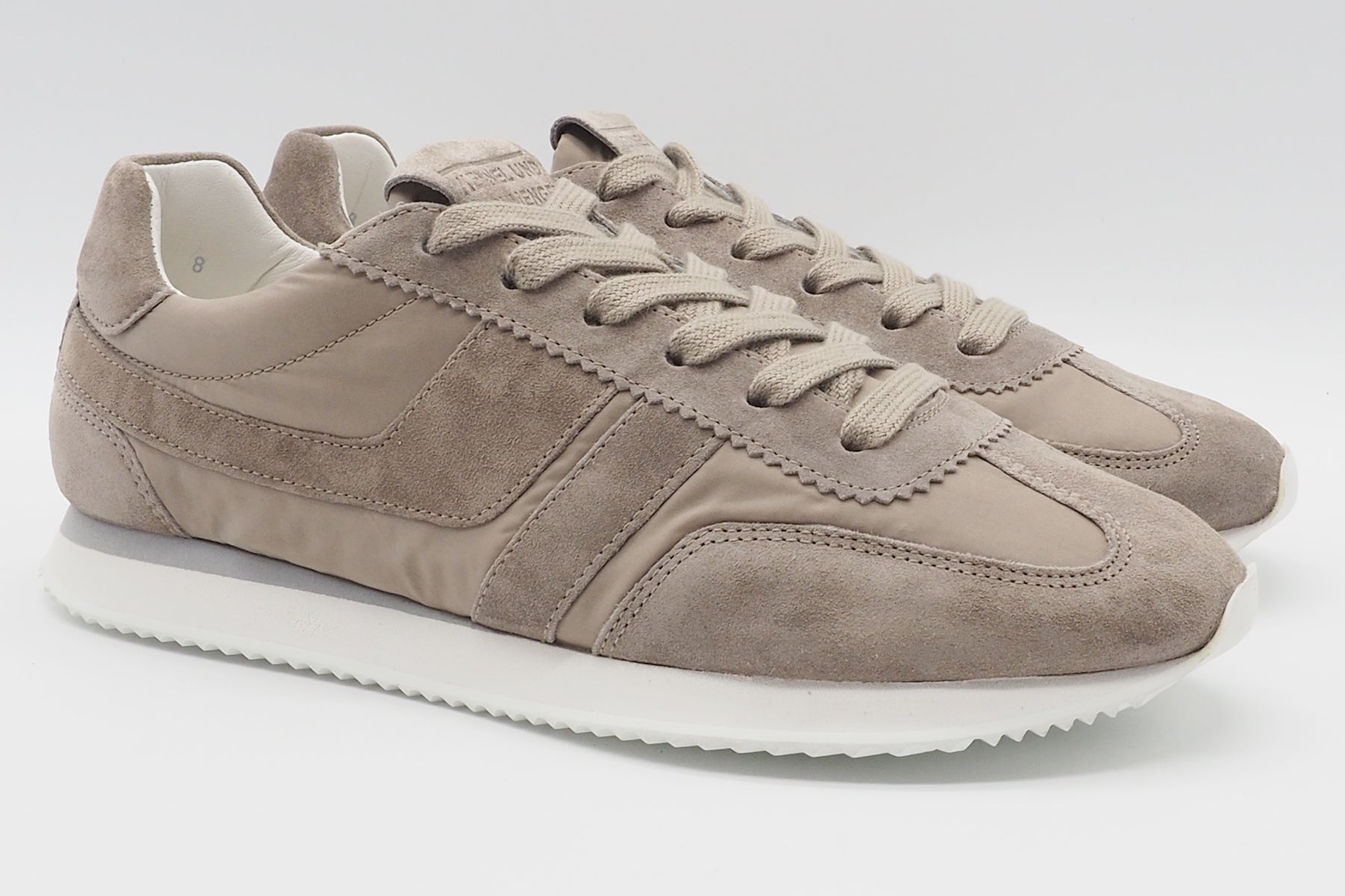 Damen Sneaker aus Velours & Nylon in Tope im Runningstyle