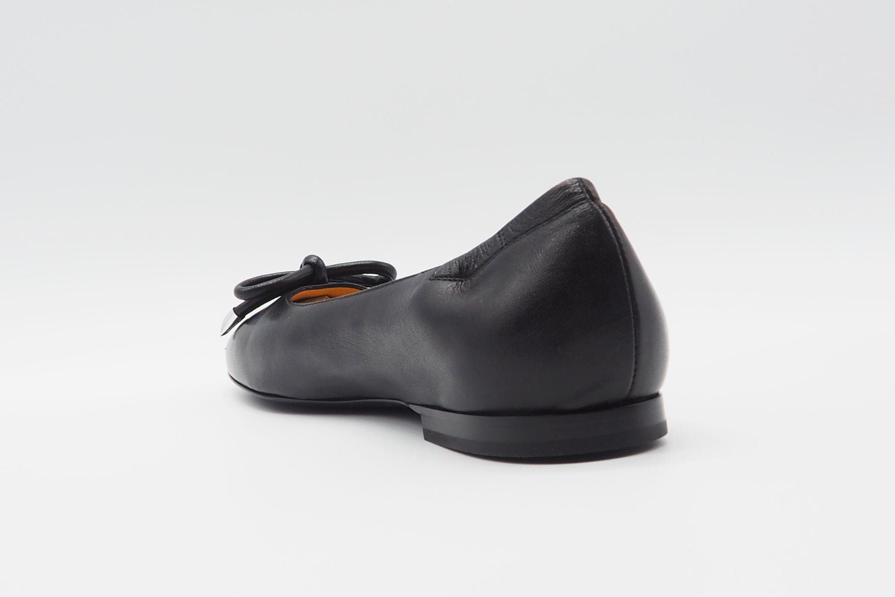 Damen Ballerina aus Leder in Schwarz - Absatz 1cm Damen Ballerina Truman´s 