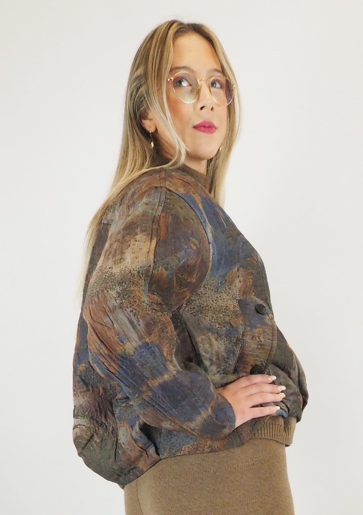 Damen Blasonjacke im Camuflagemuster Damen Ready to wear Fashion Hannes Roether 