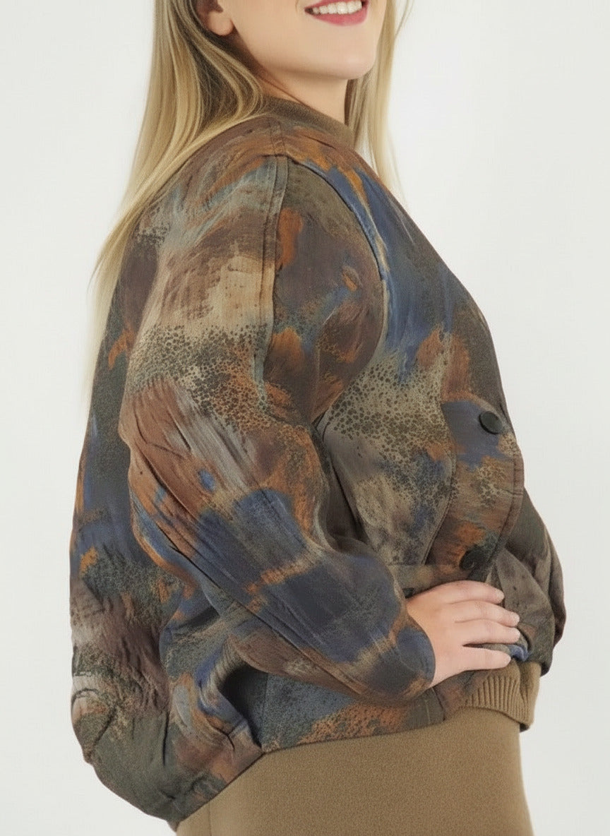 Damen Blasonjacke im Camuflagemuster Damen Ready to wear Fashion Hannes Roether 