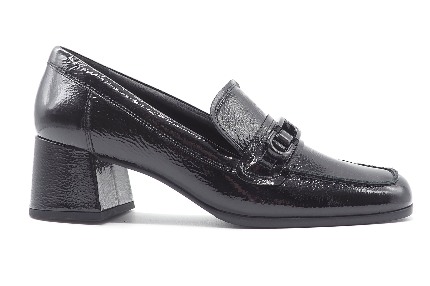 Damen Loafer aus Lackleder in Schwarz - Absatz 5cm Damen Loafers & Schnürer Högl 