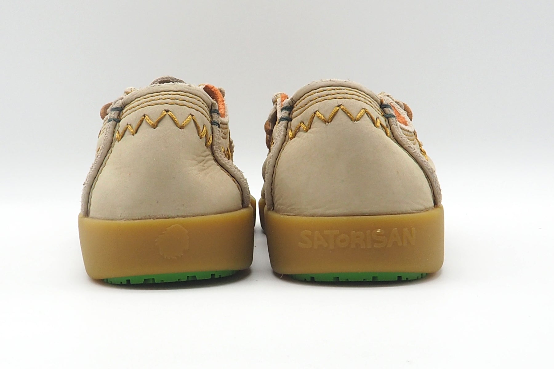 Damen Mocassinschnürer aus Nubukleder in Sand - Kwahu Damen Sneaker Satorisan 