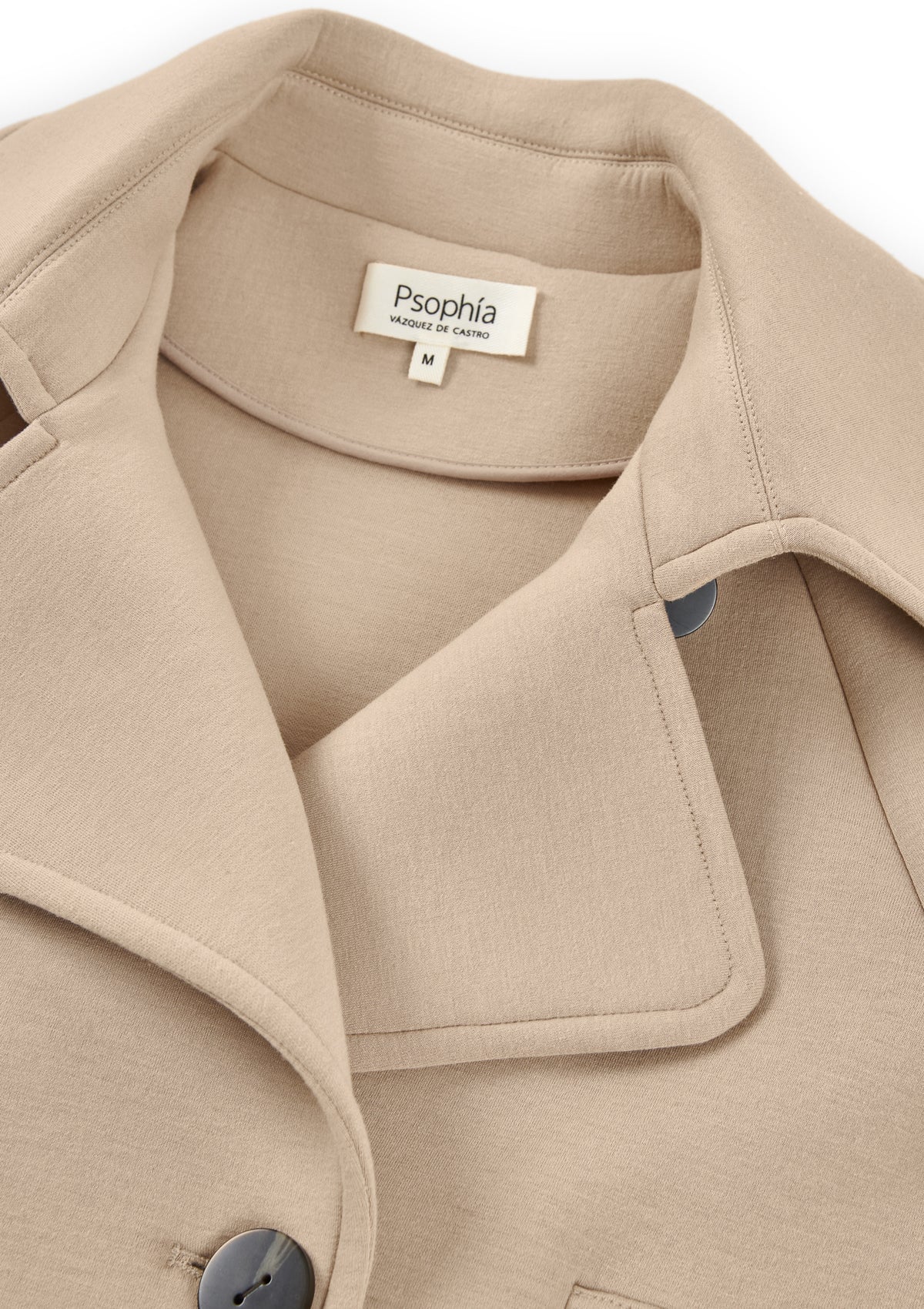Damen Neoprenejacke in Bone/Neutral Damen Jacke Psophia 
