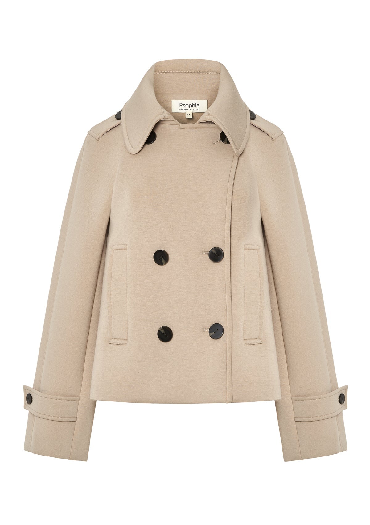 Damen Neoprenejacke in Bone/Neutral Damen Jacke Psophia 