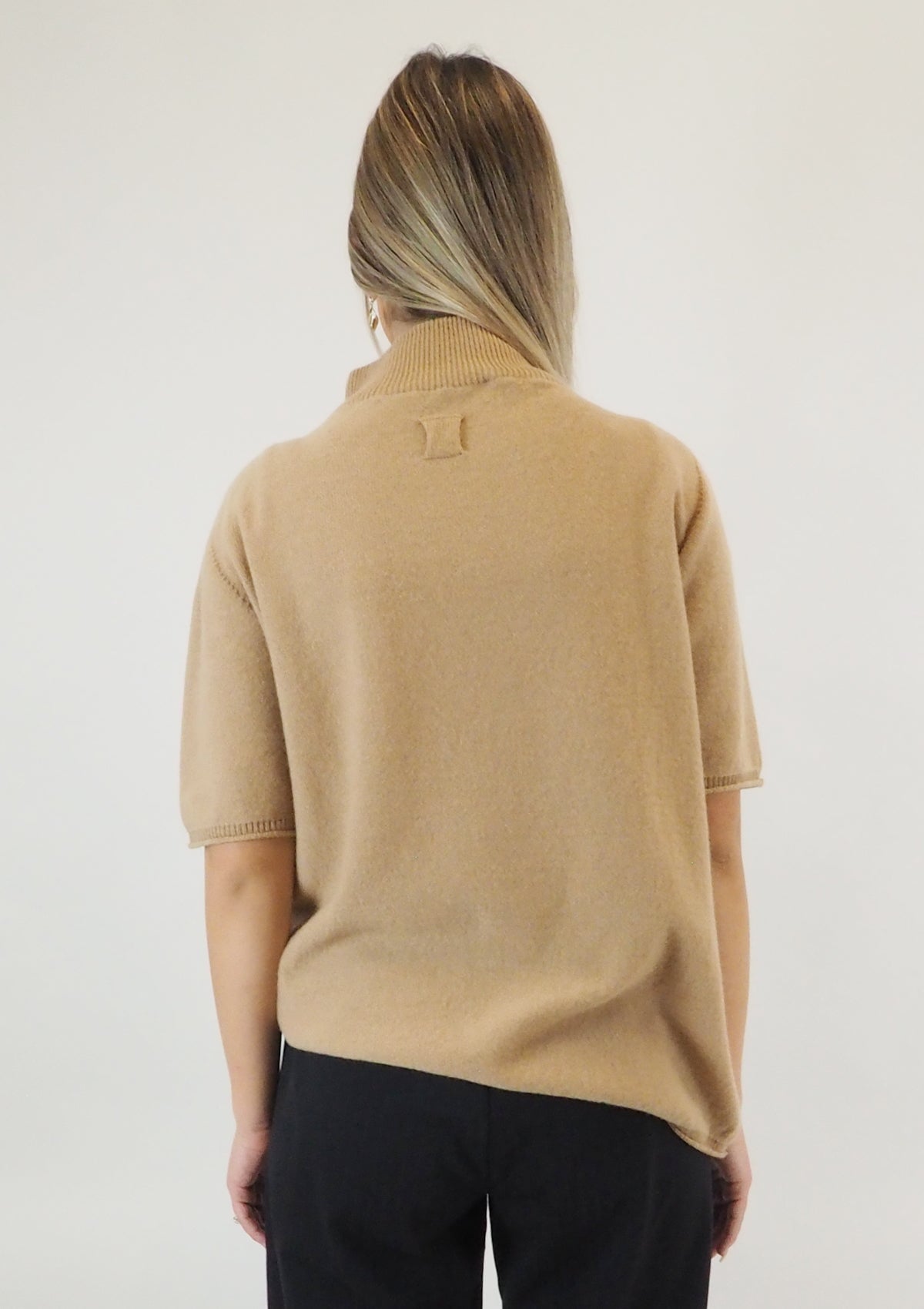 Damen Pullover aus Schurwolle in Braun Damen Ready to wear Fashion Hannes Roether 