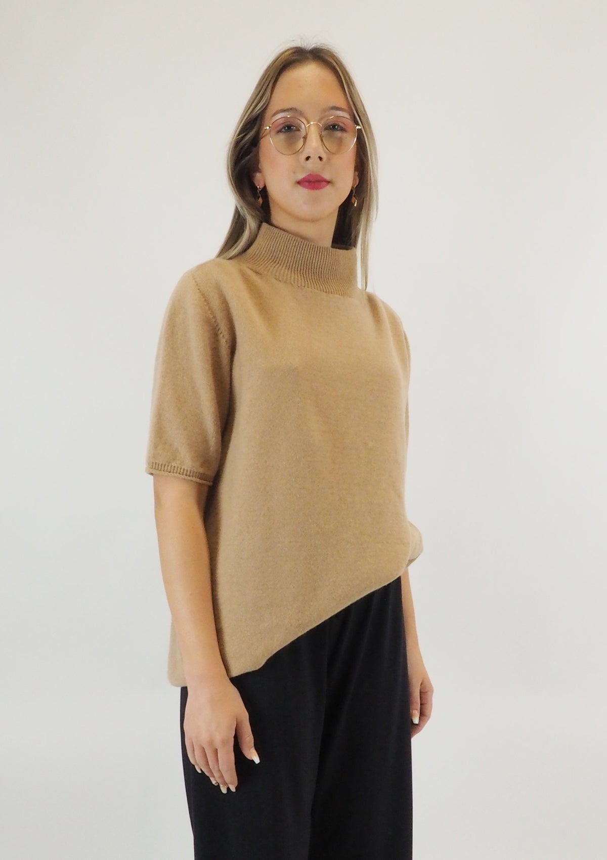 Damen Pullover aus Schurwolle in Braun Damen Ready to wear Fashion Hannes Roether 