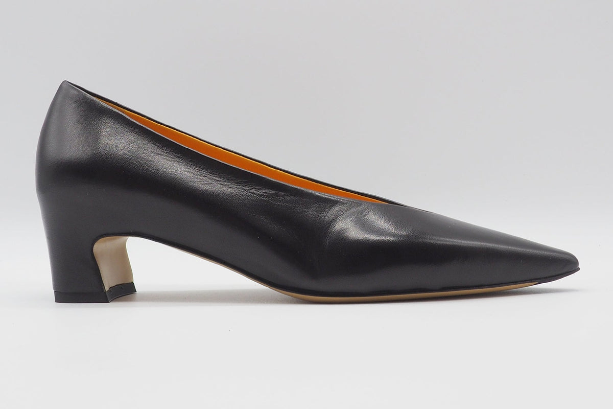 Damen Pumps aus Handschuhleder in Schwarz - Absatz 5cm Damen Pumps & Slings Mara Bini 