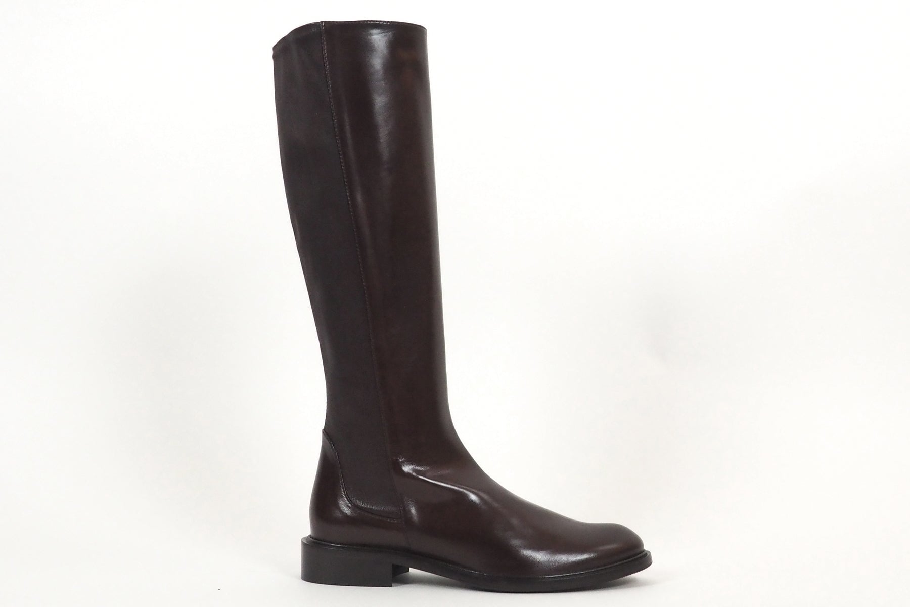 Damen Reitstiefel aus Nappaleder in Braun - Absatz 3cm Damen Stiefel Lorenzo Masiero 