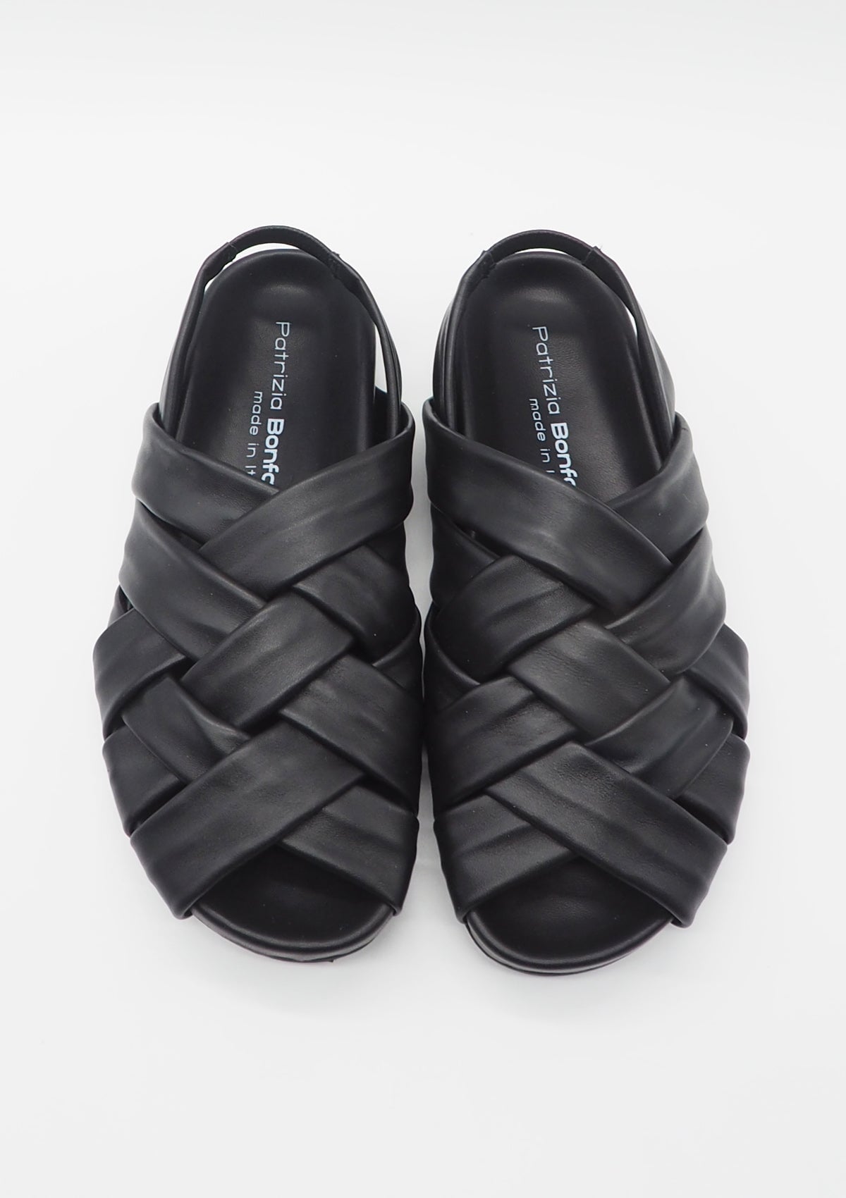 Damen Sandale aus Leder in Schwarz - Amelie Damen Sandalen Patrizia Bonfanti 