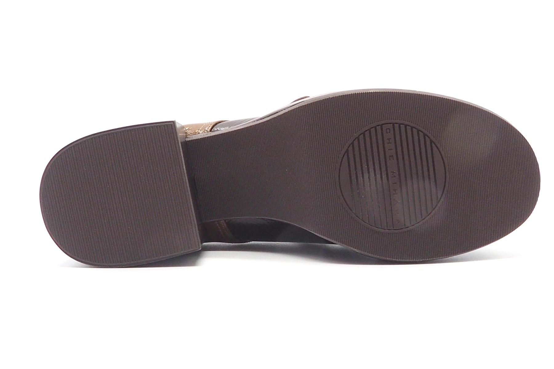 Damen Schnürer auf Platausohle in Braun & Metallic - 5 cm Absatz - Inora Damen Loafers & Schnürer Chie Mihara 