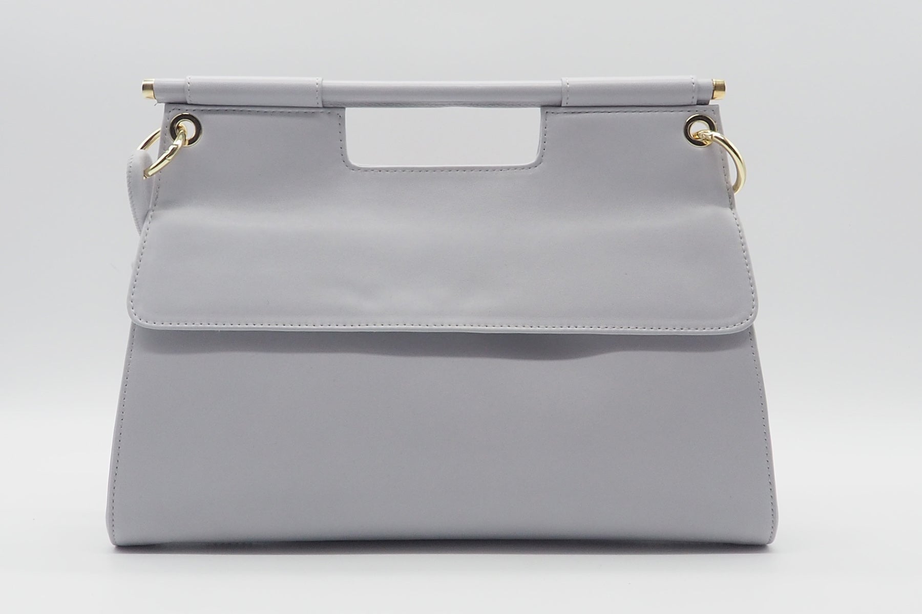 Damen Schultertasche aus softem Leder in Grau - London Taschen Crossbody & Schultertasche Chie Mihara 