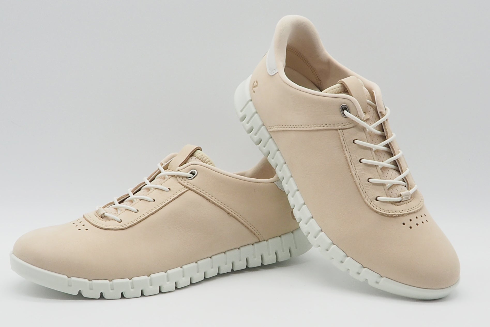 Damen Slip-in-Sneaker aus Nubuk in Pfirsich - Gruuv Lite Damen Sneaker Ecco 
