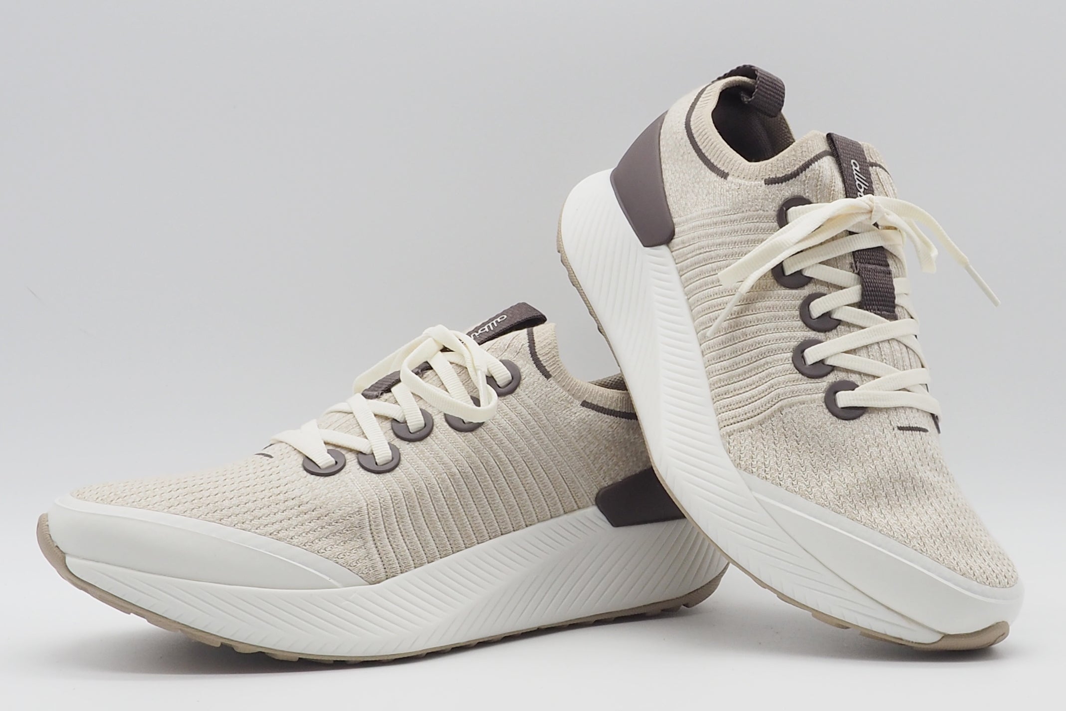 Damen Sneaker aus Baumfaser in Sand mit Weiß & Braun - Tree Glider Damen Sneaker Allbirds 