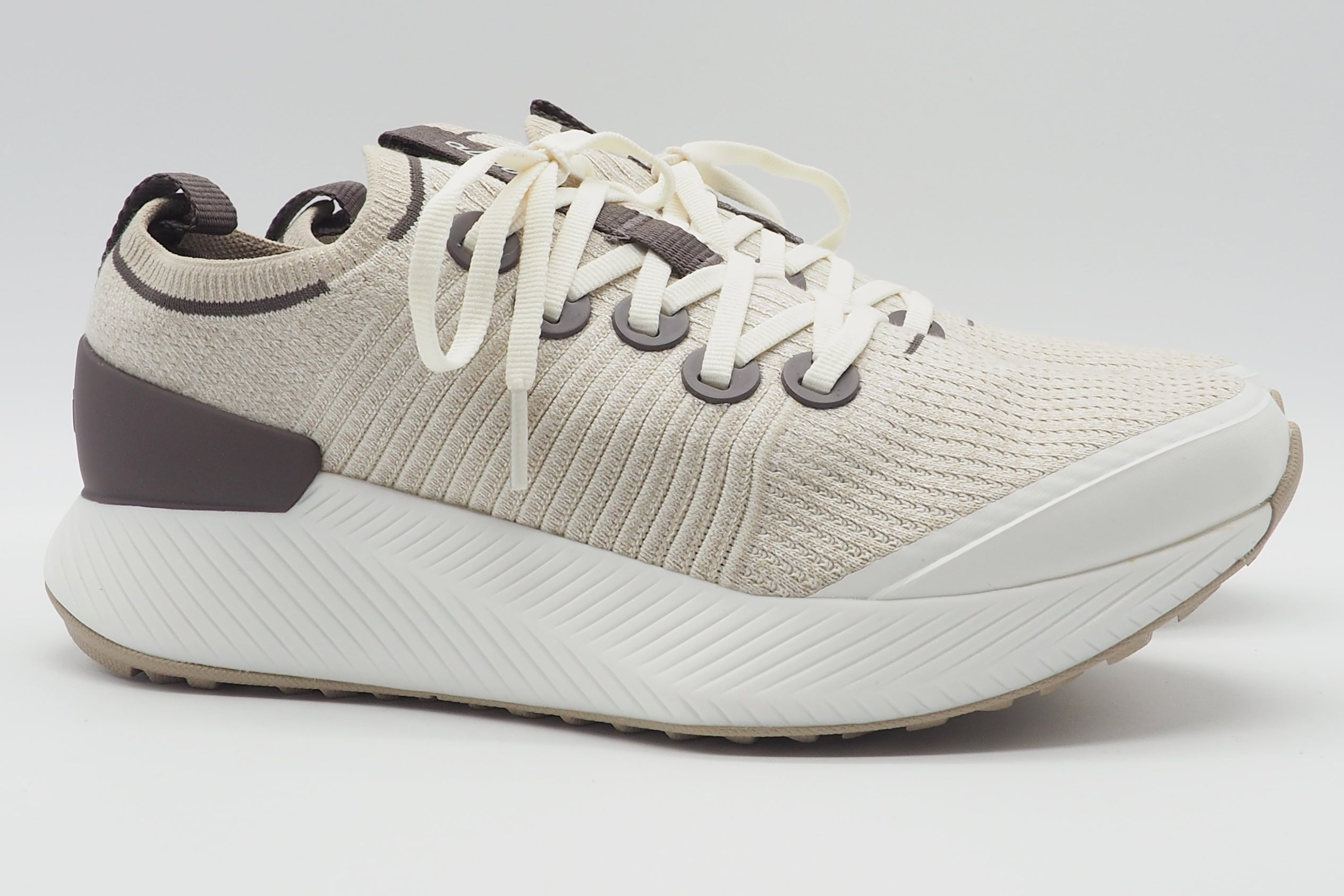 Damen Sneaker aus Baumfaser in Sand mit Weiß & Braun - Tree Glider Damen Sneaker Allbirds 