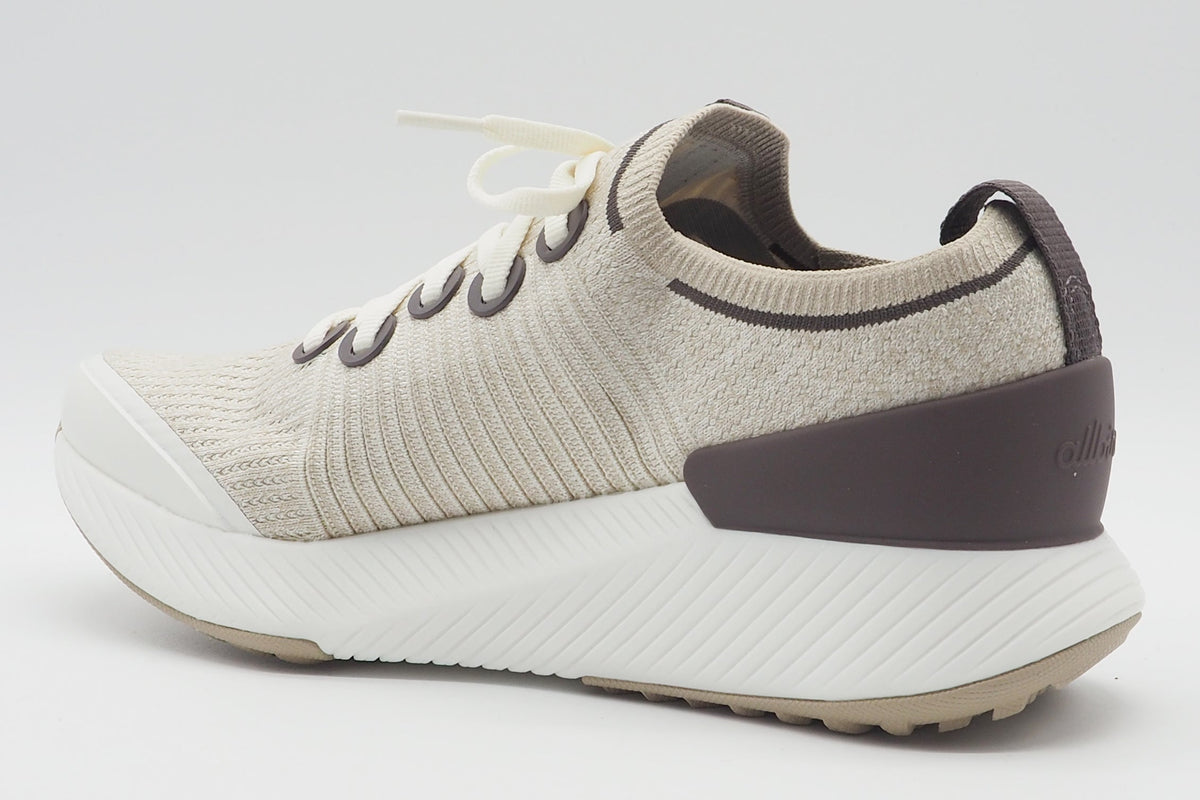 Damen Sneaker aus Baumfaser in Sand mit Weiß & Braun - Tree Glider Damen Sneaker Allbirds 