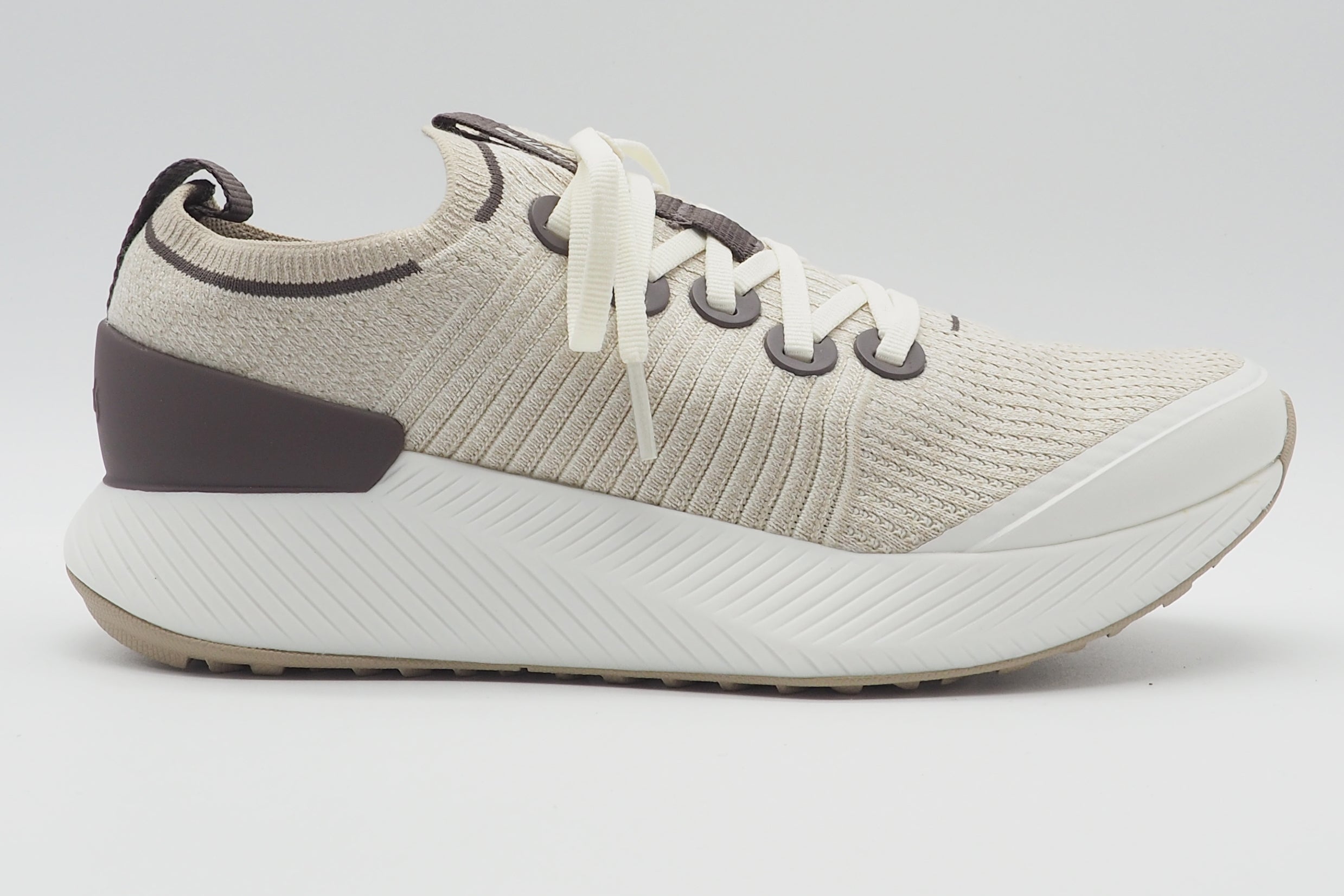 Damen Sneaker aus Baumfaser in Sand mit Weiß & Braun - Tree Glider Damen Sneaker Allbirds 