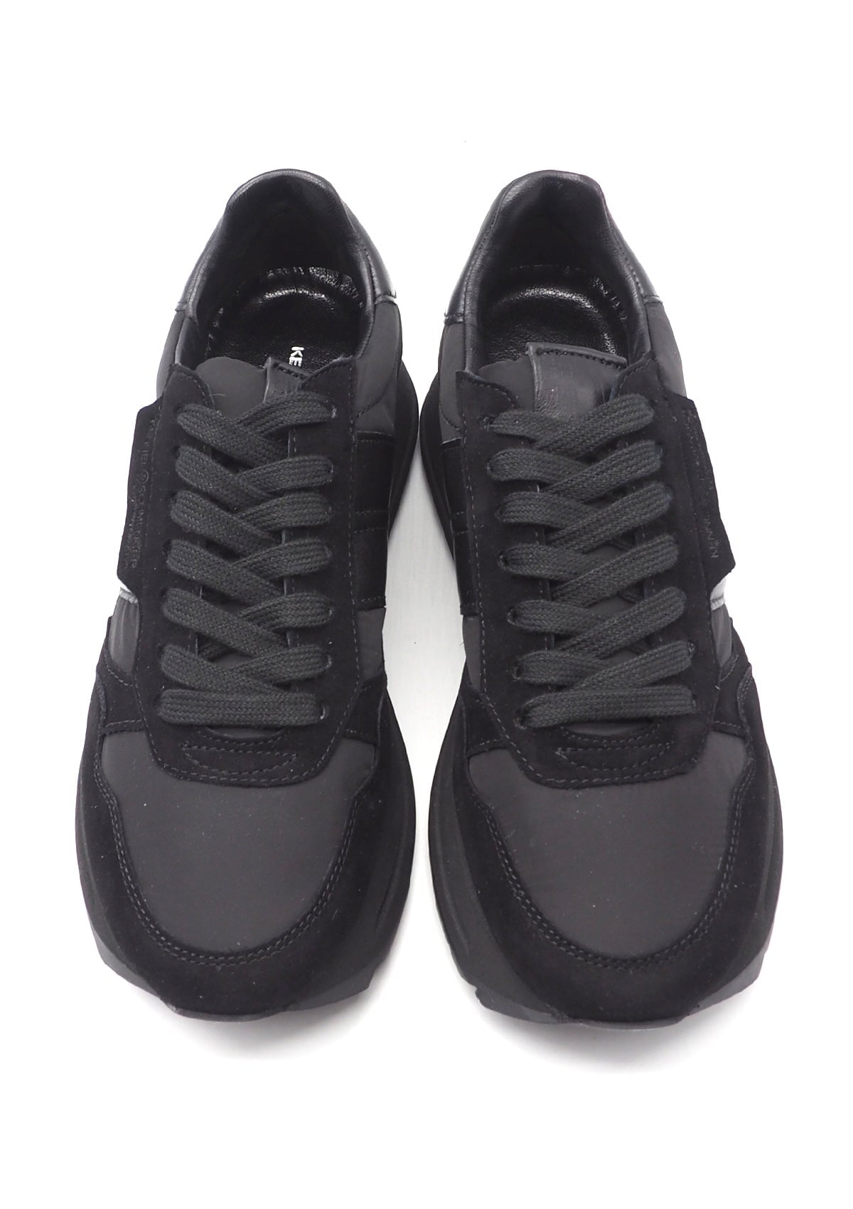 Damen Sneaker aus Nylon & Velours in Schwarz Damen Sneaker Kennel & Schmenger 