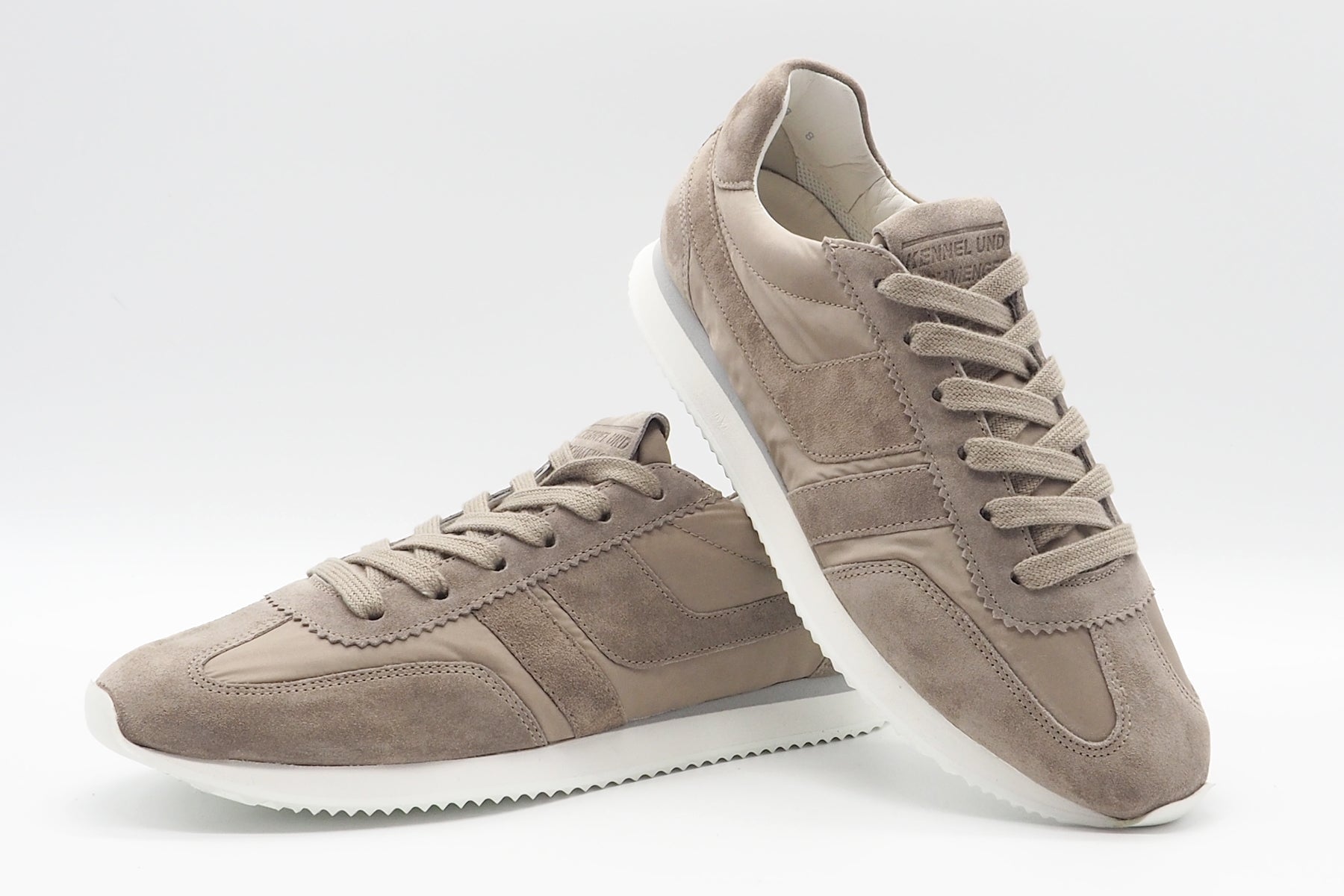 Damen Sneaker aus Velours & Nylon in Tope im Runningstyle Damen Sneaker Kennel & Schmenger 