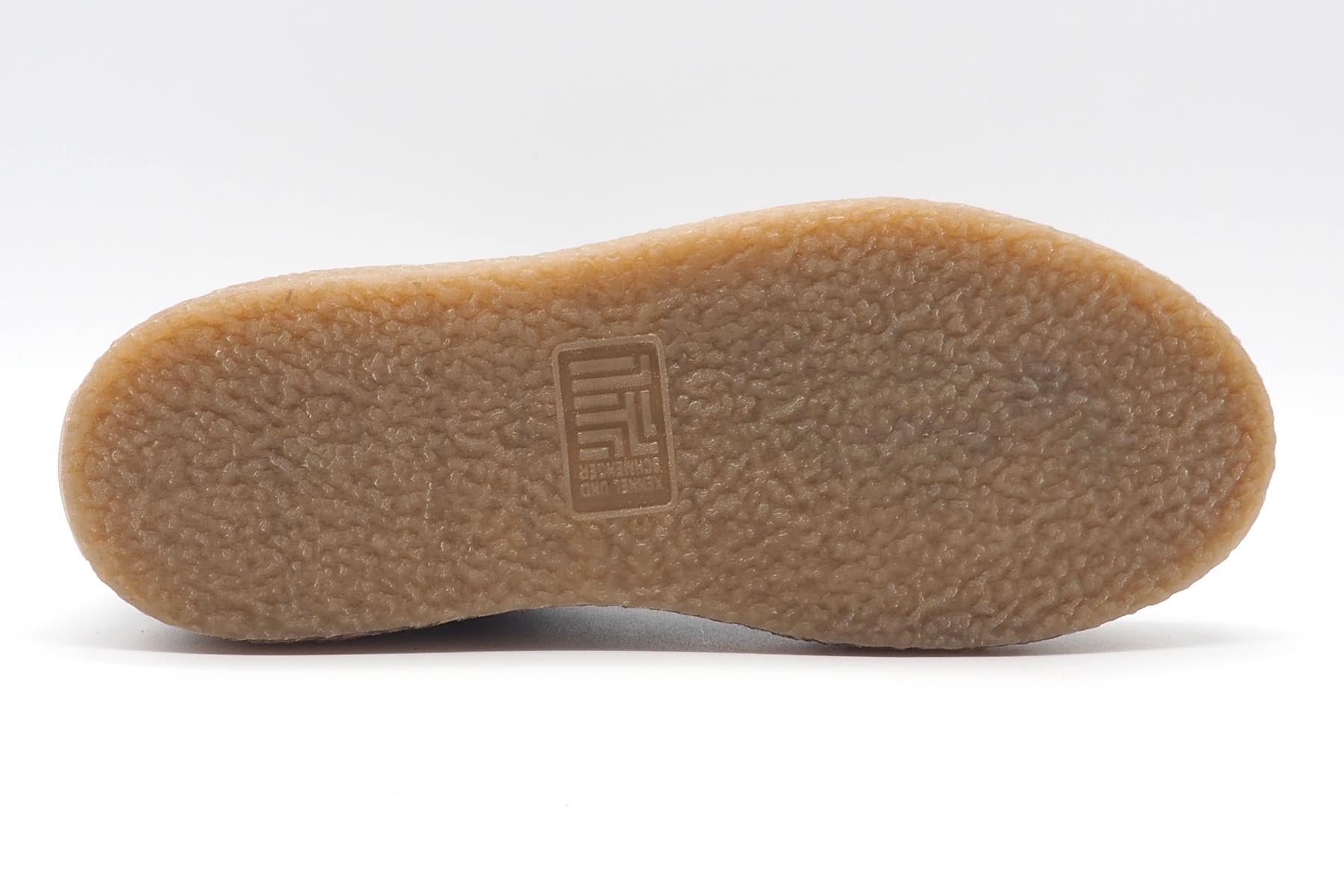 Damen Sneaker im Retrostil aus Veloursleder in Dunkelbraun mit Kreppsohle Damen Sneaker Kennel & Schmenger 