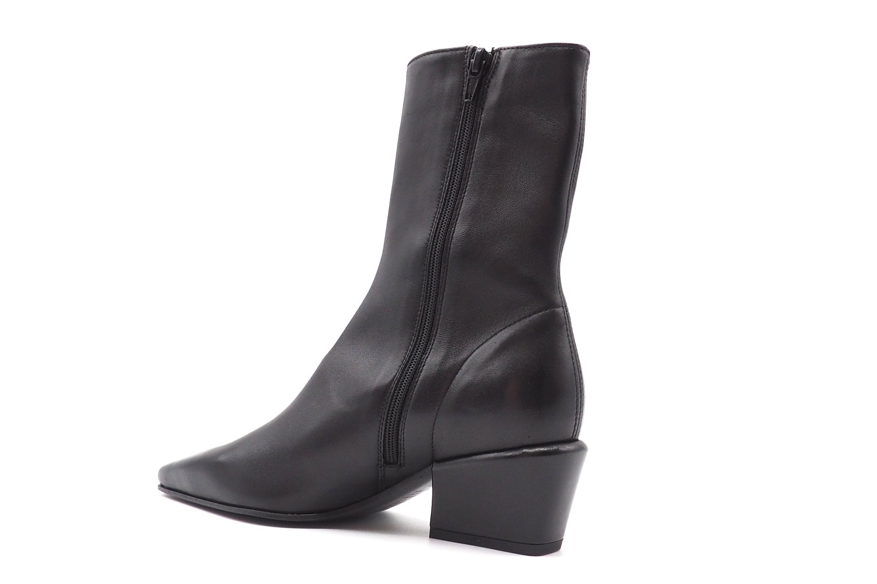 Damen Stiefelette aus Nappaleder-Stretch in Schwarz Damen Stiefeletten Kennel & Schmenger 