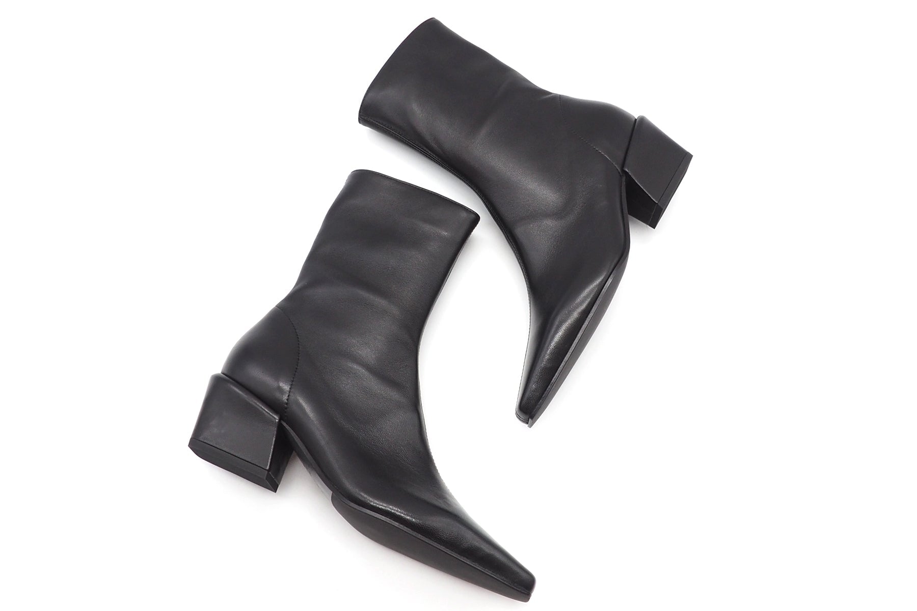 Damen Stiefelette aus Nappaleder-Stretch in Schwarz Damen Stiefeletten Kennel & Schmenger 