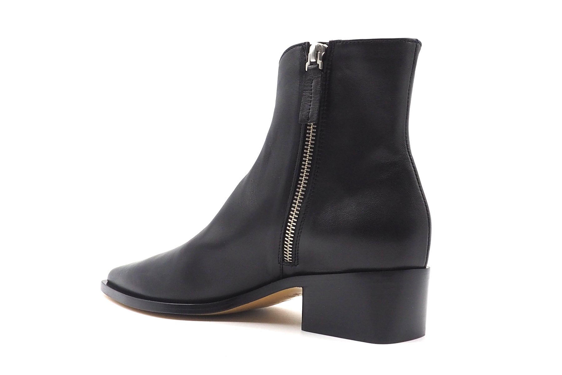 Damen Stiefelette aus softem Velours in Dunkelbraun - Absatz 6cm Damen Stiefeletten Pomme D'or 