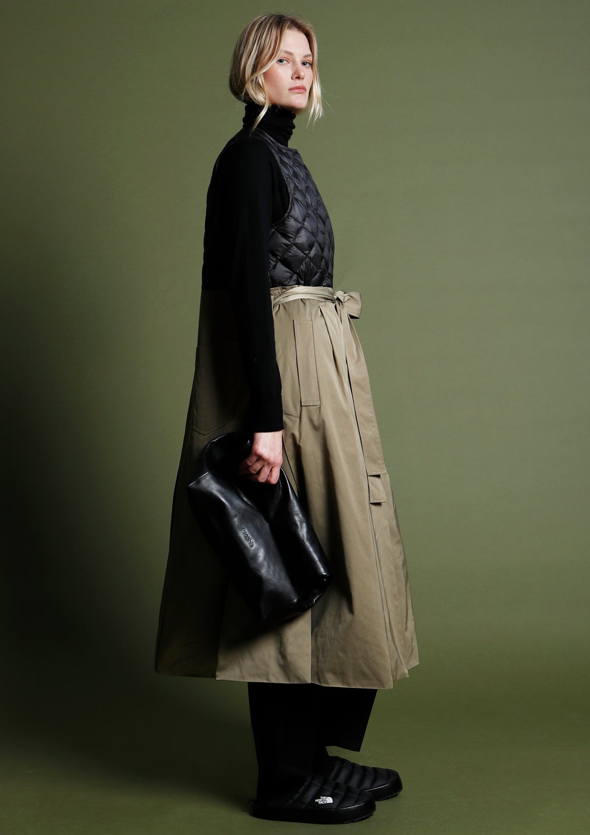 Damen Trenchcoat in Stone Damen Kleid Psophia 