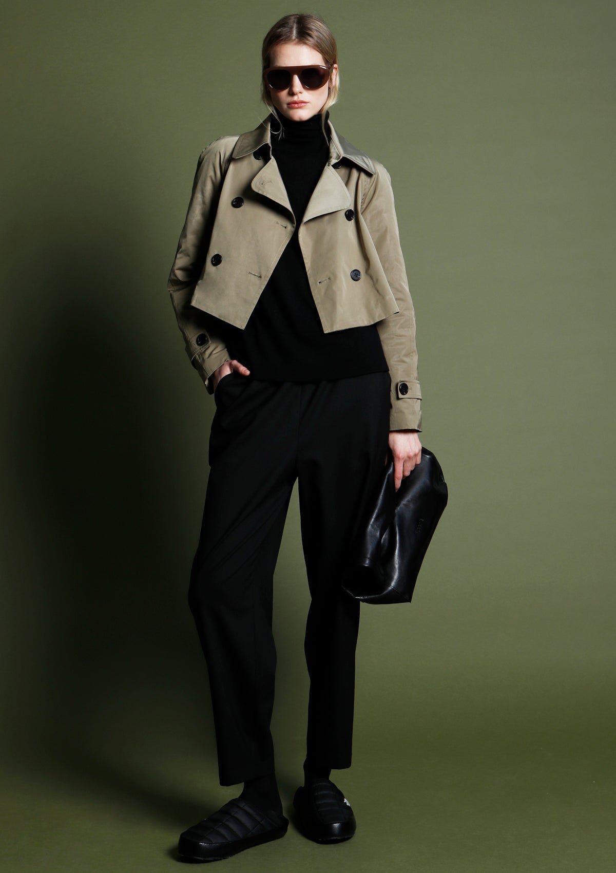 Damen Trenchcoat in Stone Damen Kleid Psophia 
