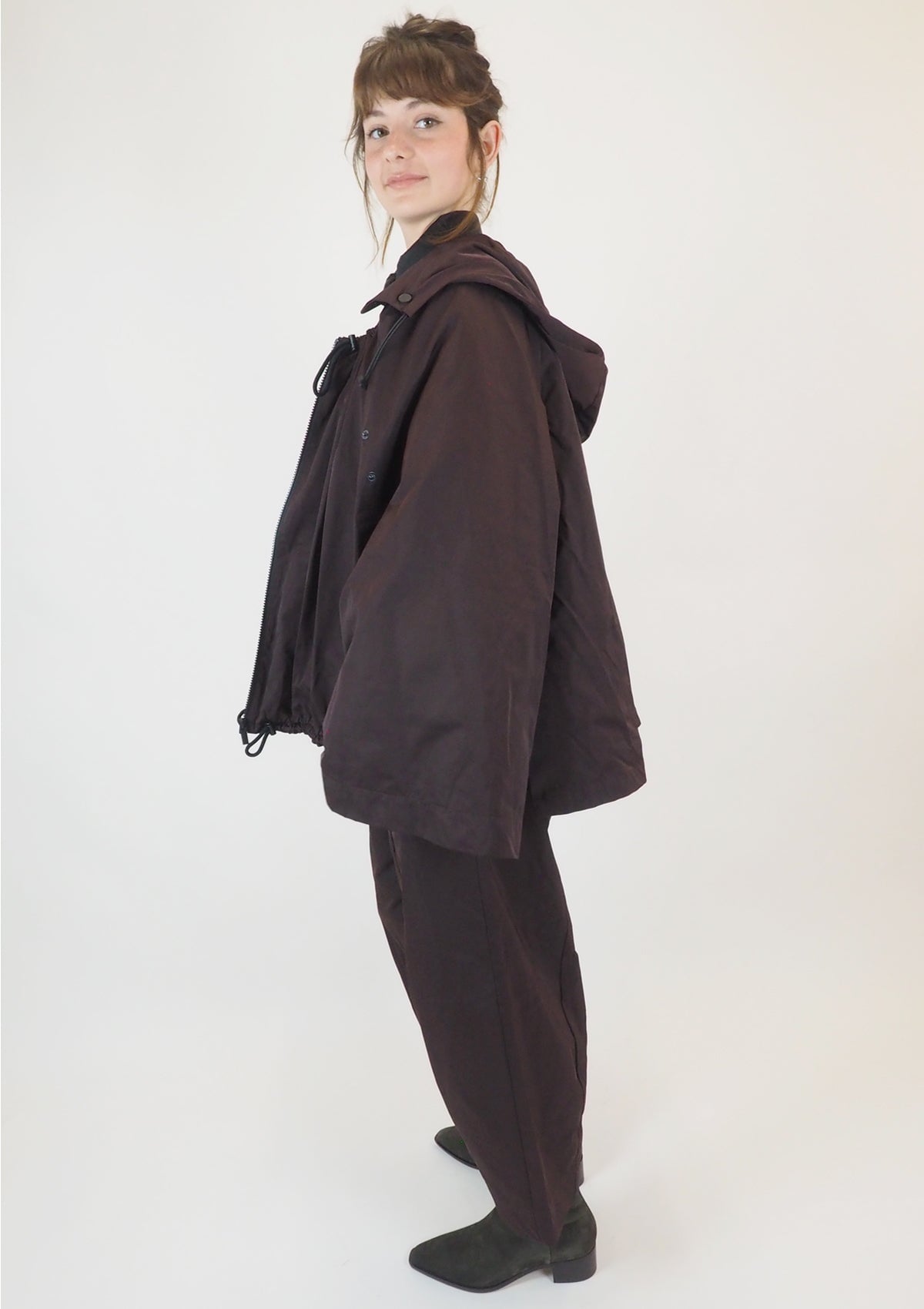 Damenjacke 2-in-1 in Braun mit Daunen-Innenjacke Damen Jacke Psophia 
