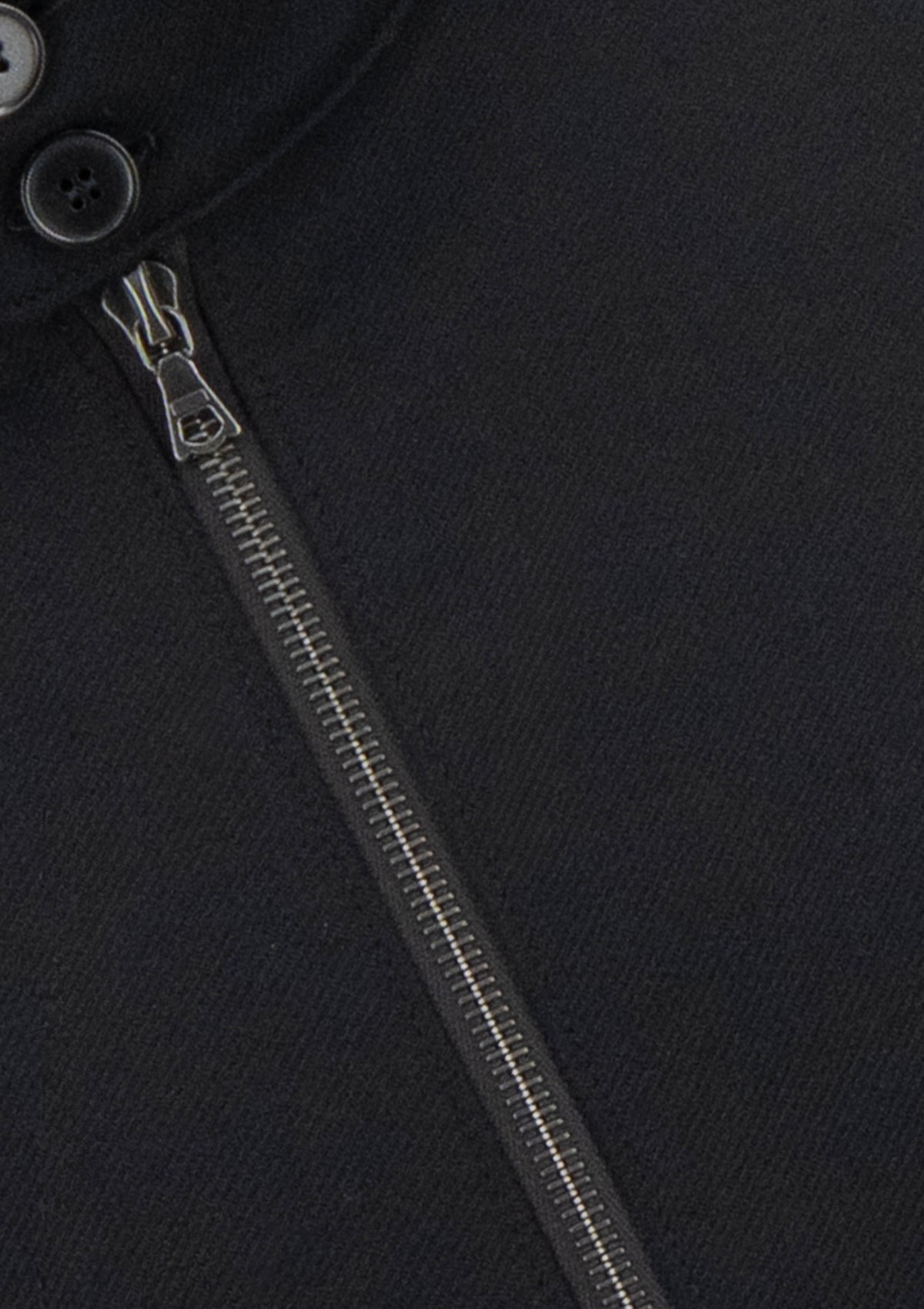Edle Herren-Blousonjacke aus 100 % Baumwolle von Loro Piana in Schwarz Herren Blazer Harris Wharf London 