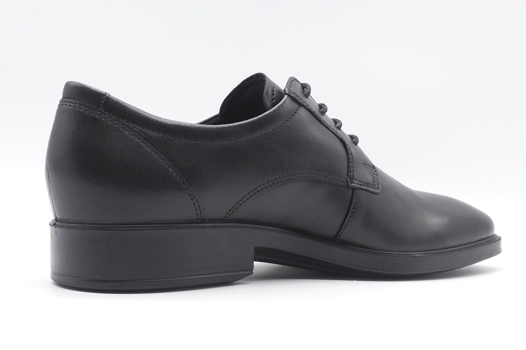 Eleganter Herren Schnürschuh aus Glattleder in Schwarz & weicher Sohle - Milan Herren Klassik modern Ecco 